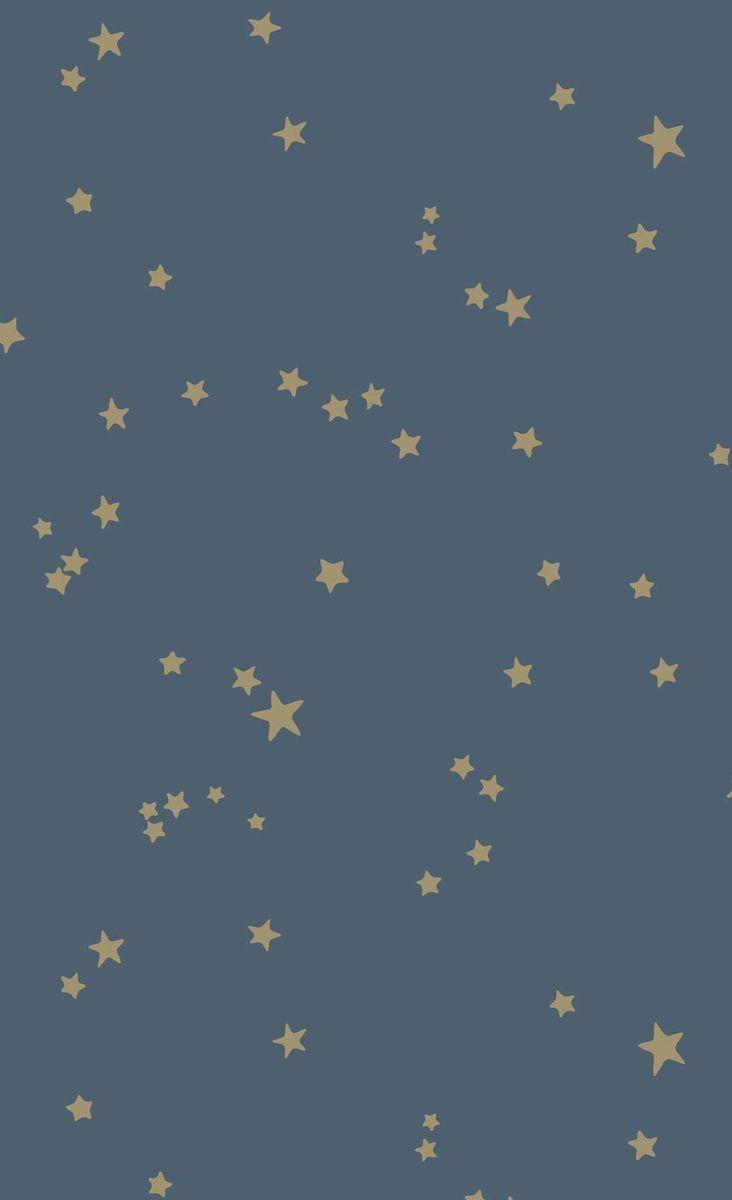 Hình nền bầu trời đêm và sao xanh nhạt 732x1200.  Hình nền ngôi sao, Hình nền màu xanh, Hình nền đơn giản