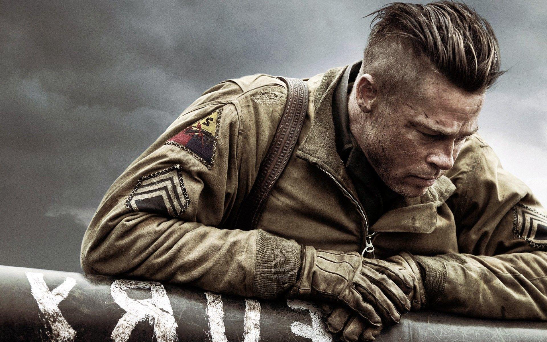 1920x1200 Brad Pitt In Fury Movie, HD Movies, 4k Wallpaper, Image, Background, Photo and Picture