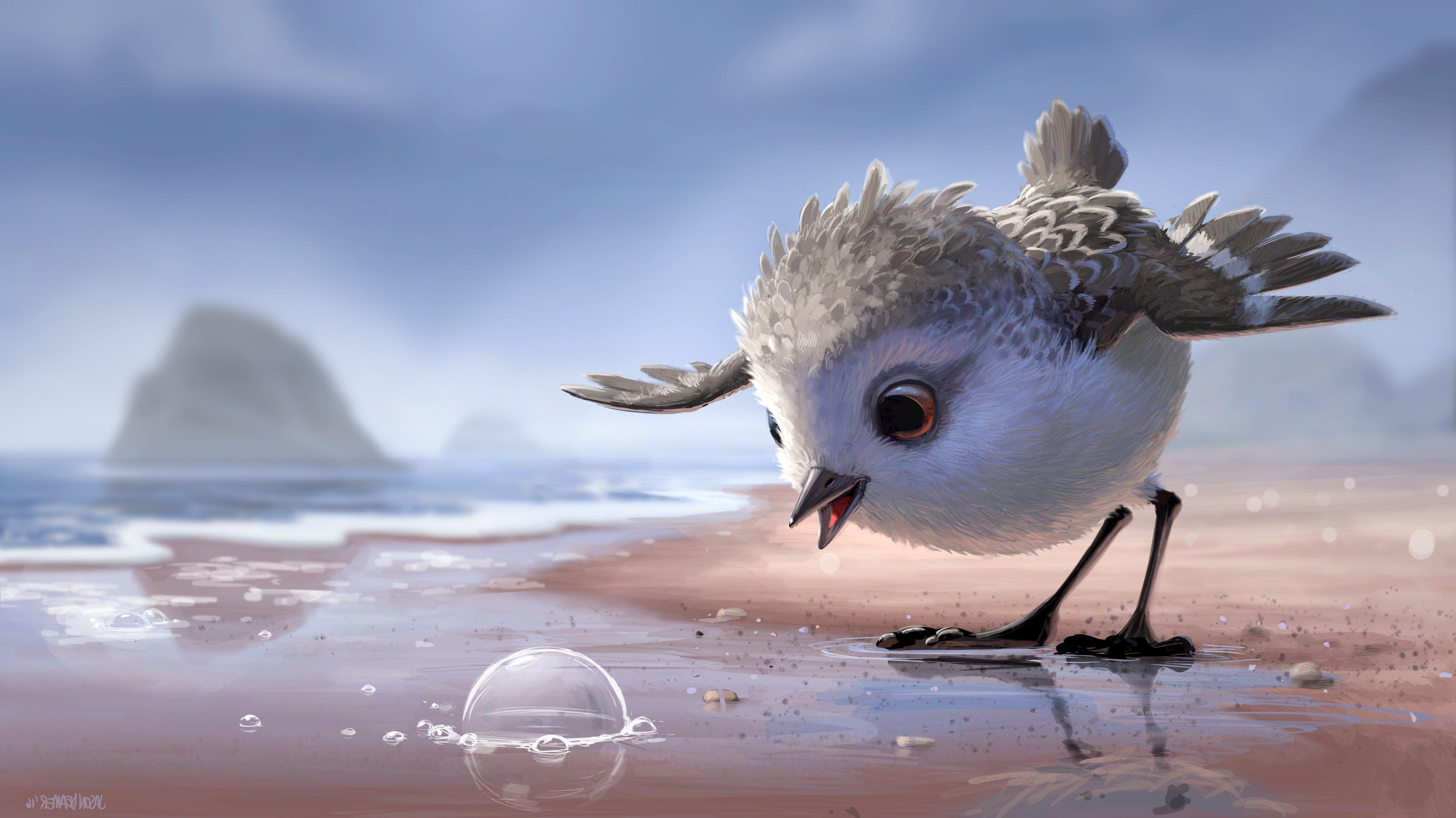 5594x3144 Piper Pixar Animated Movie 1440P Resolution HD 4k Wallpaper, Image, Background, Photo and Picture