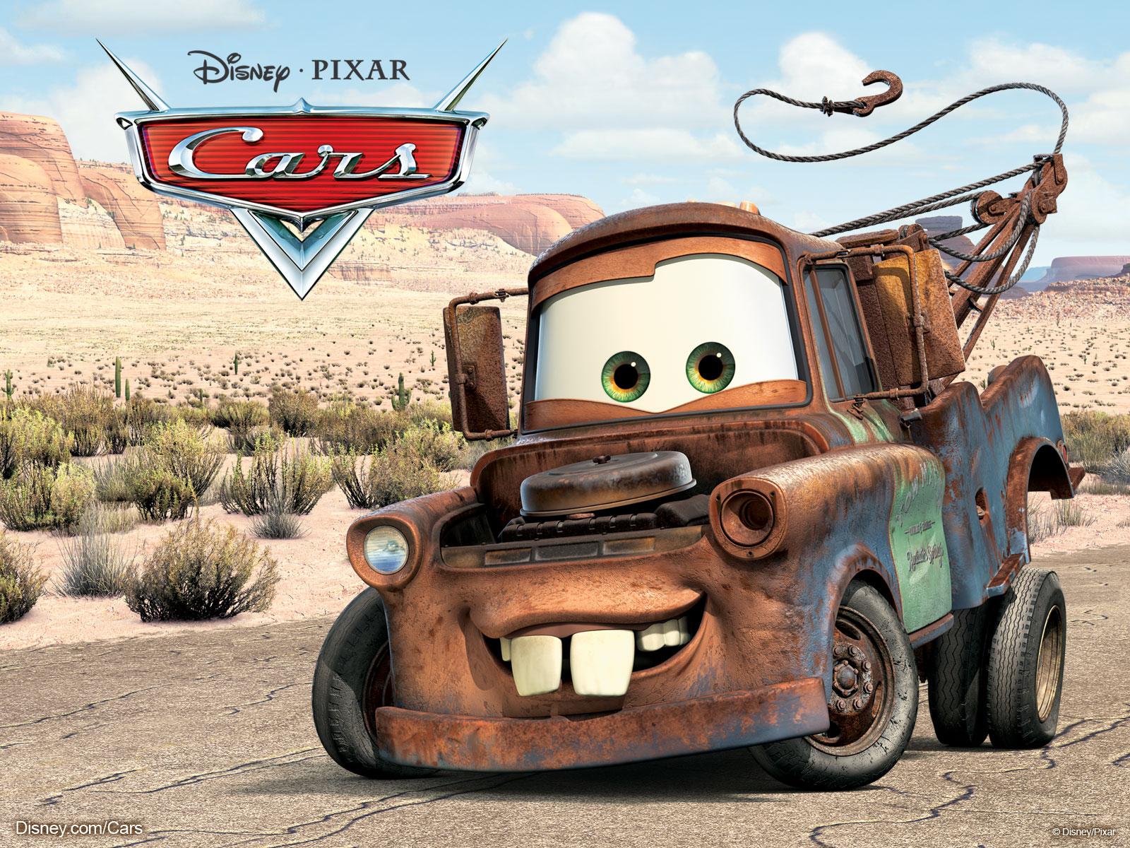 1600x1200 Mater the Tow Truck from Pixar's Cars Movie Desktop Wallpaper