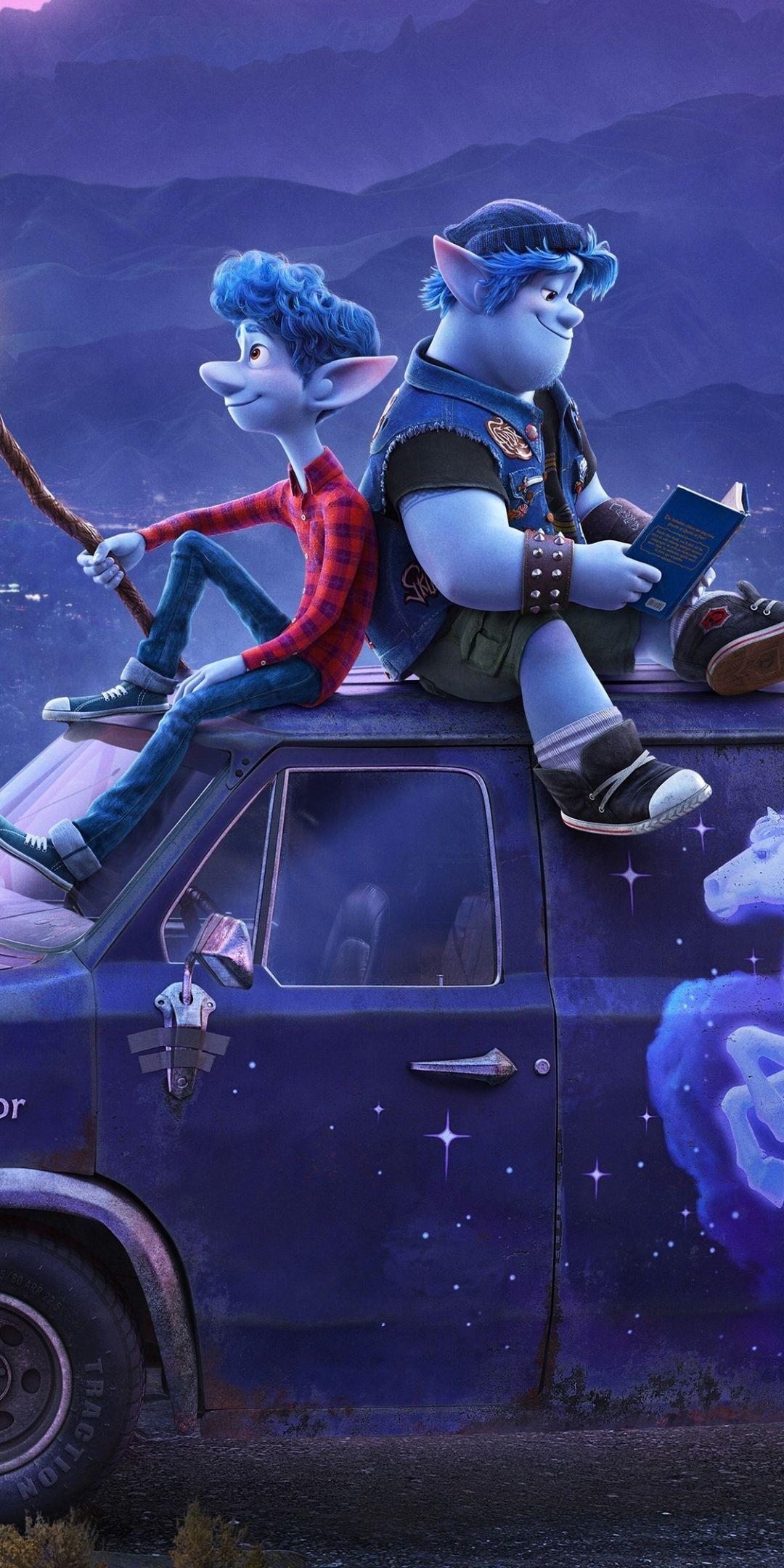 1080x2160 Onward, elf brothers, movie wallpaper. New disney movies, Animated movies, Movie wallpaper