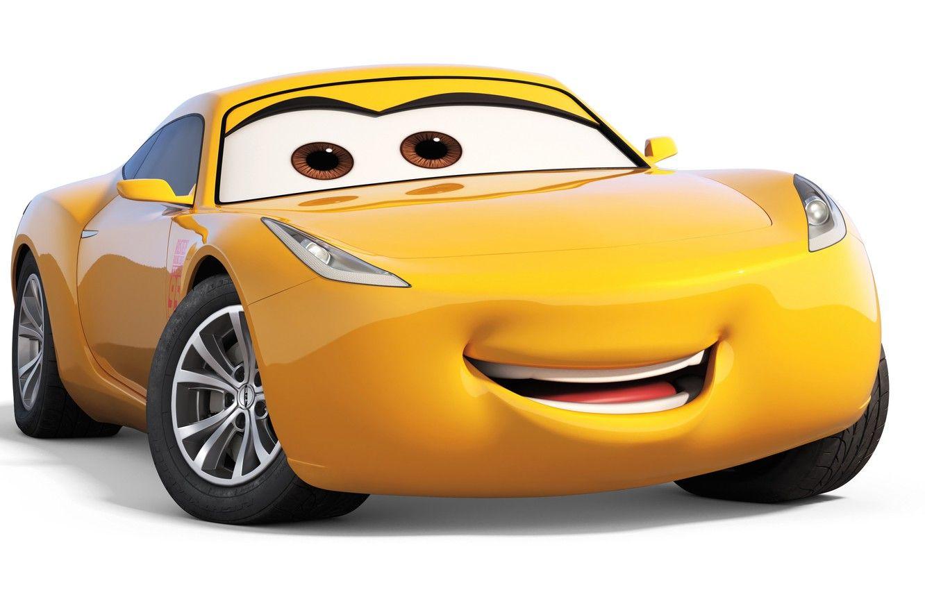 1332x850 Wallpaper car, Disney, Pixar, Cars, yellow, animated film, animated movie, Cars - for desktop, section фильмы