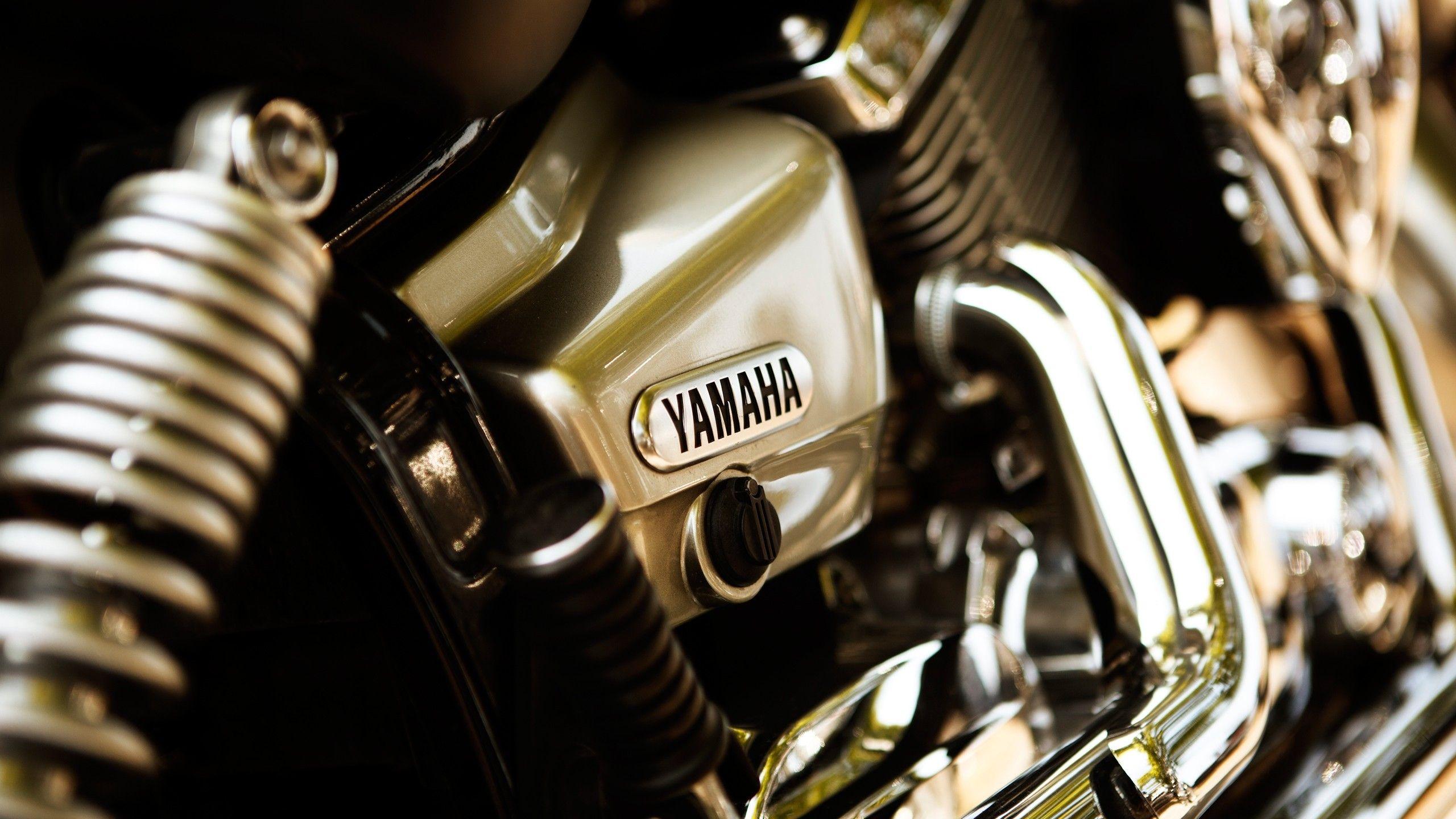 2560x1440 Wallpaper Yamaha Bike Engine HD Wallpaper