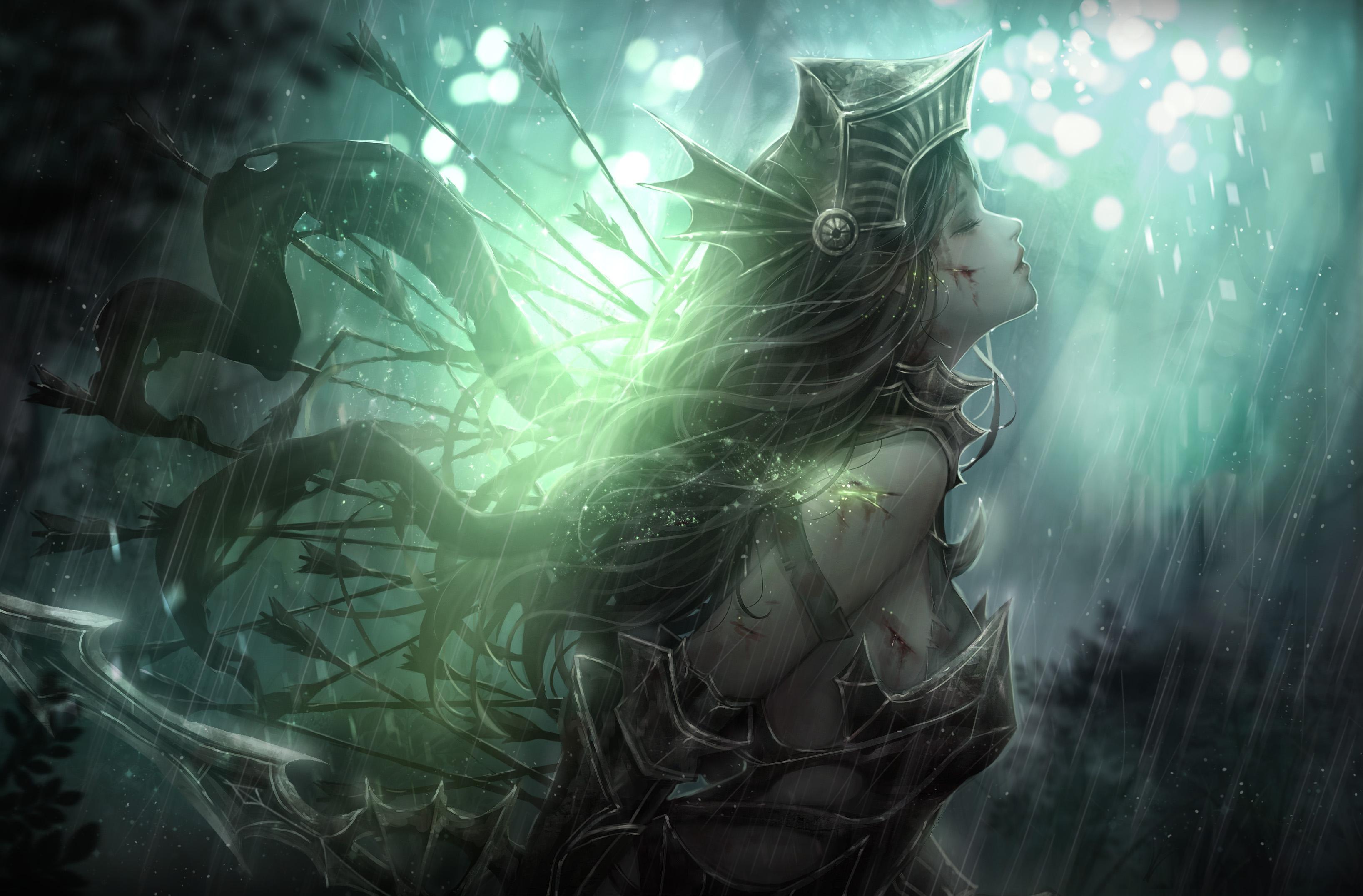 3273x2152 Mermaid Warrior