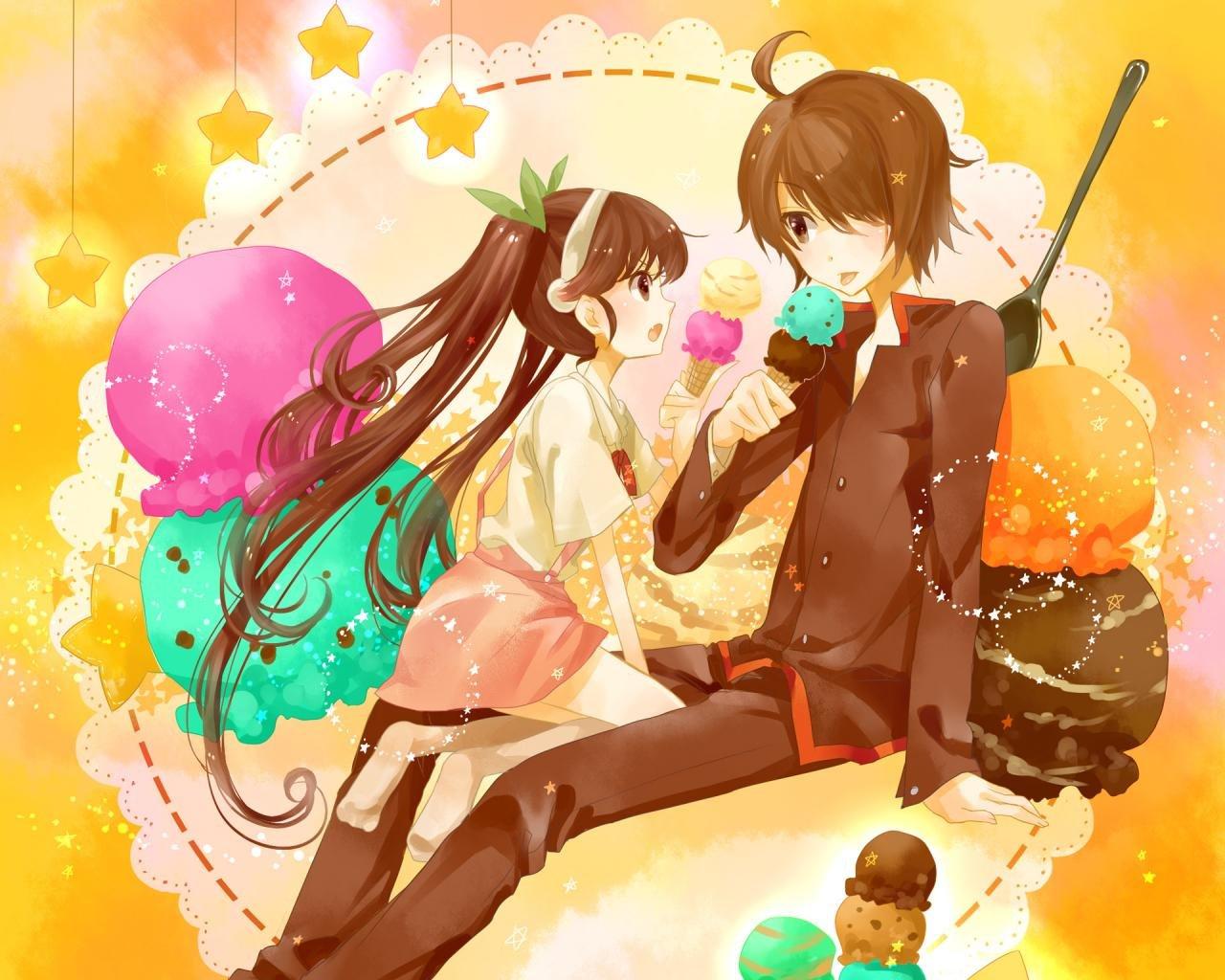 1280x1024 Mayoi Hachikuji wallpaper 1280x1024 desktop background