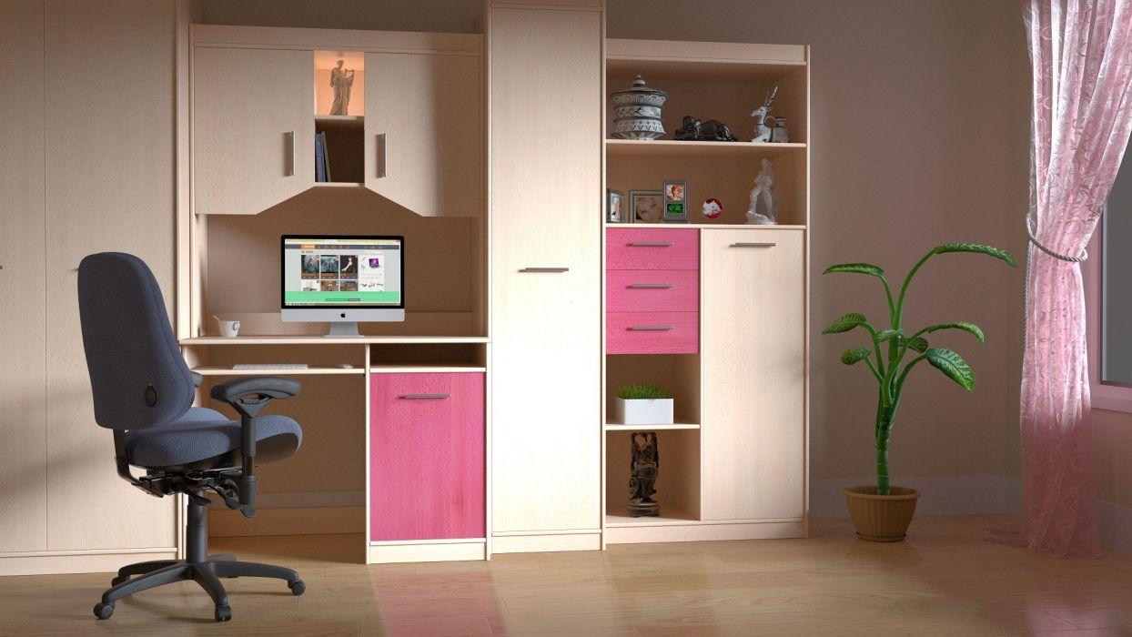 1244x700 Room Computer Work Indoors Interior design wallpaperx1080
