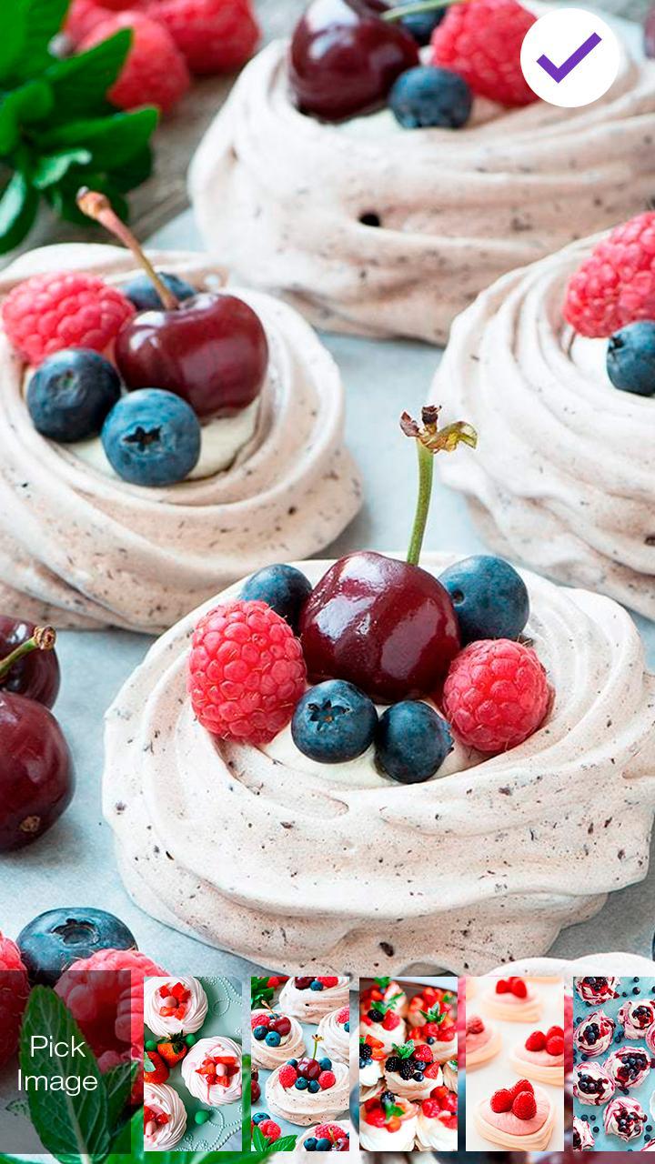 720x1280 Dessert Cream HD Wallpaper Sweet Screen Lock for Android