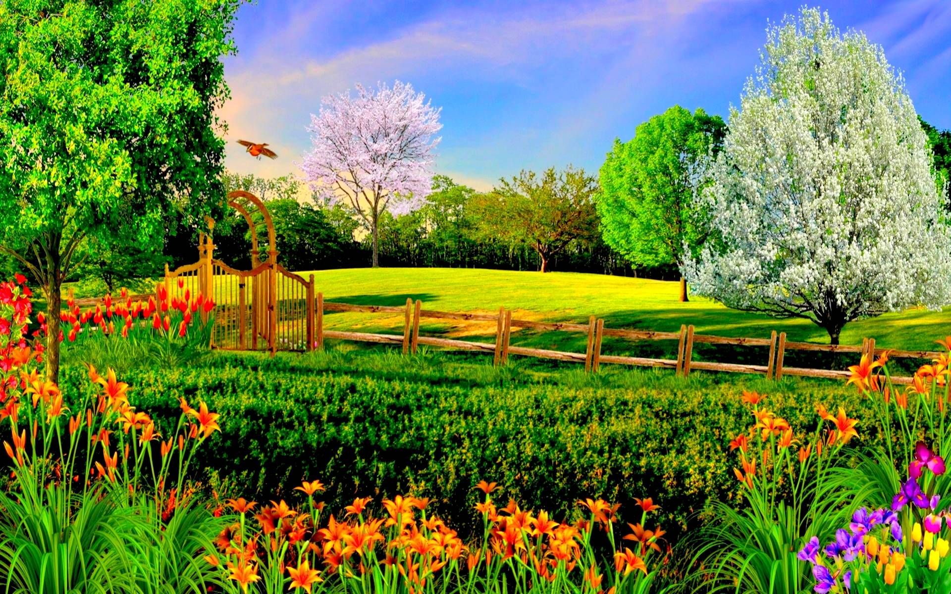 1920x1200 Summer Holiday Wallpaper