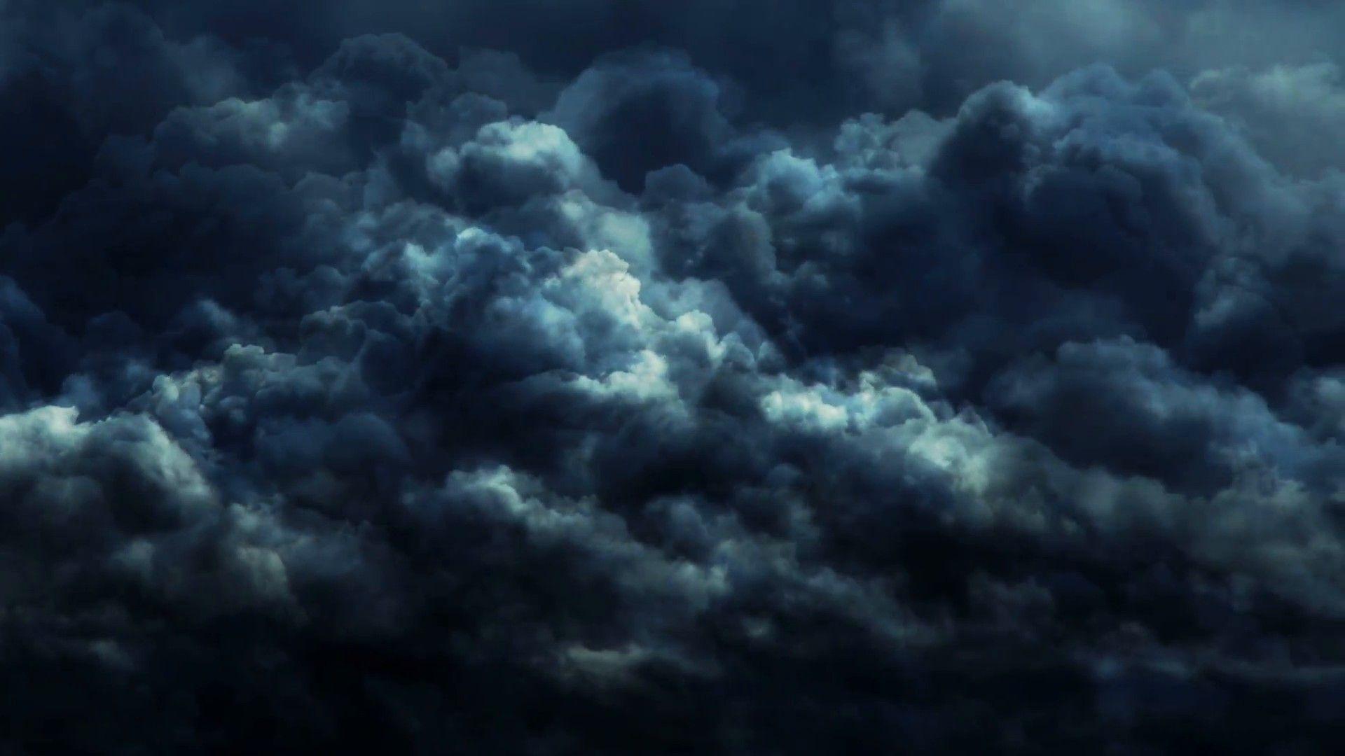 1920x1080 Free photo: Storm clouds, Dark, Heavy