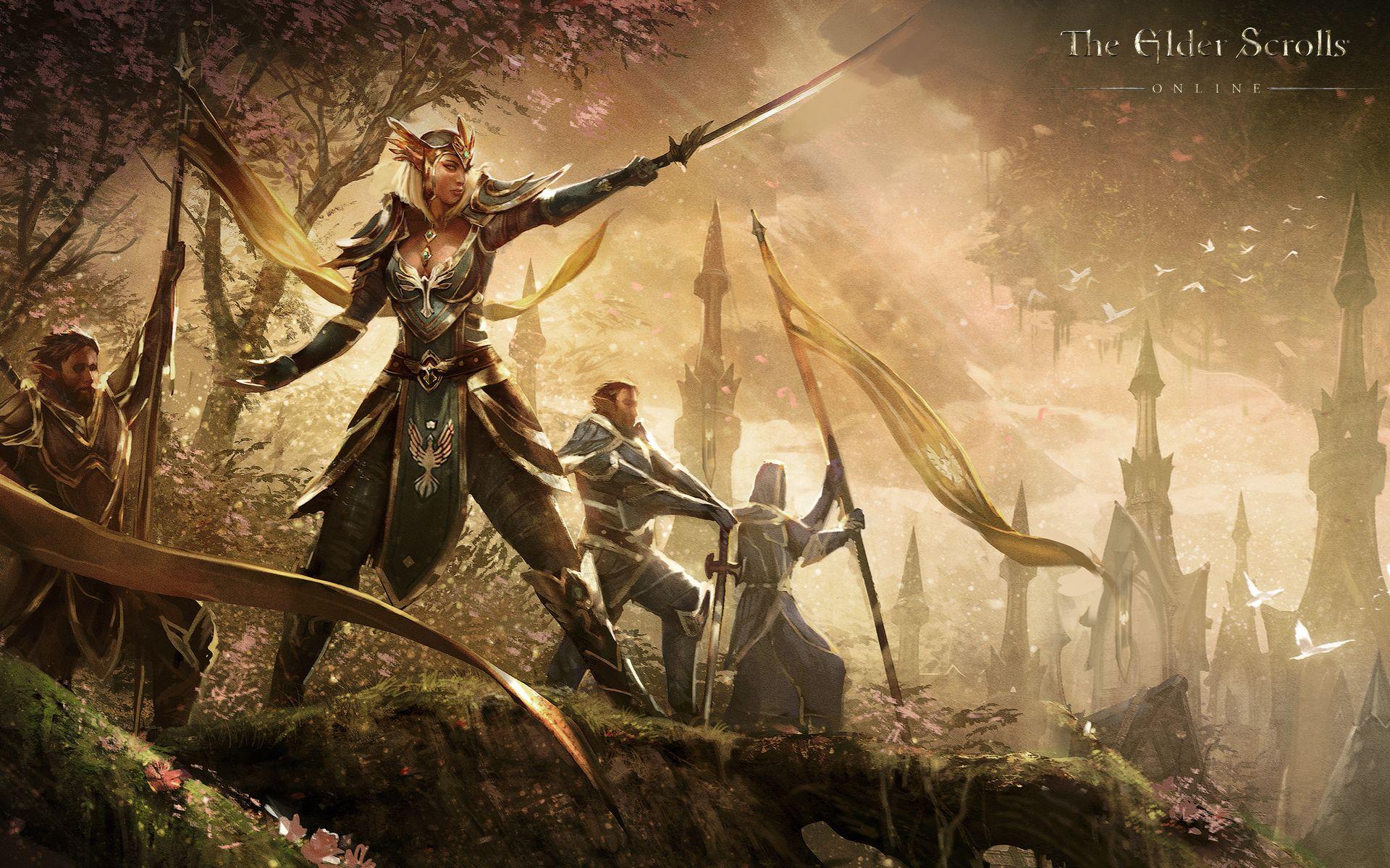 1920x1200 Wallpaper The Elder Scrolls Online: Queen Ayrenn The Elder Scrolls