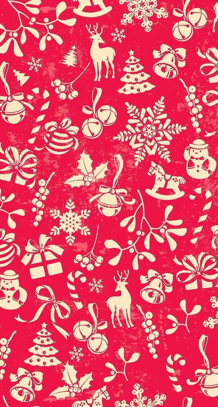 Cute Retro Christmas iPhone Wallpapers - Top Free Cute Retro Christmas