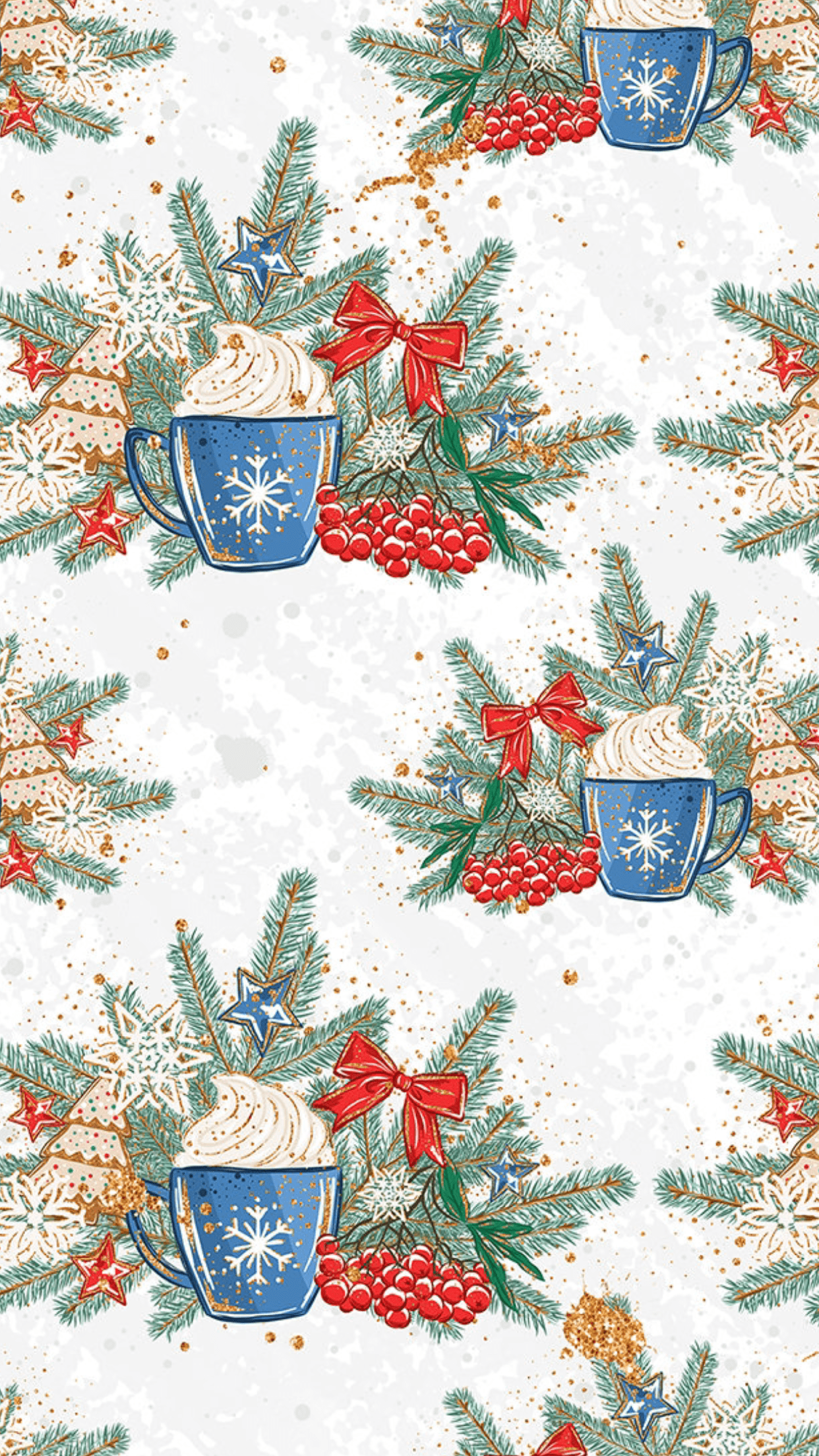 Cute Retro Christmas iPhone Wallpapers - Top Free Cute Retro Christmas iPhone Backgrounds