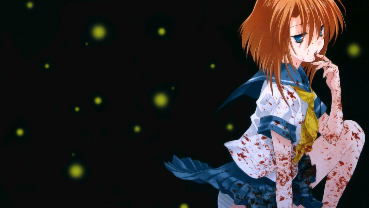 1244x700 Higurashi no naku koro ni Higurashi when they cry Rena wallpaperx1080