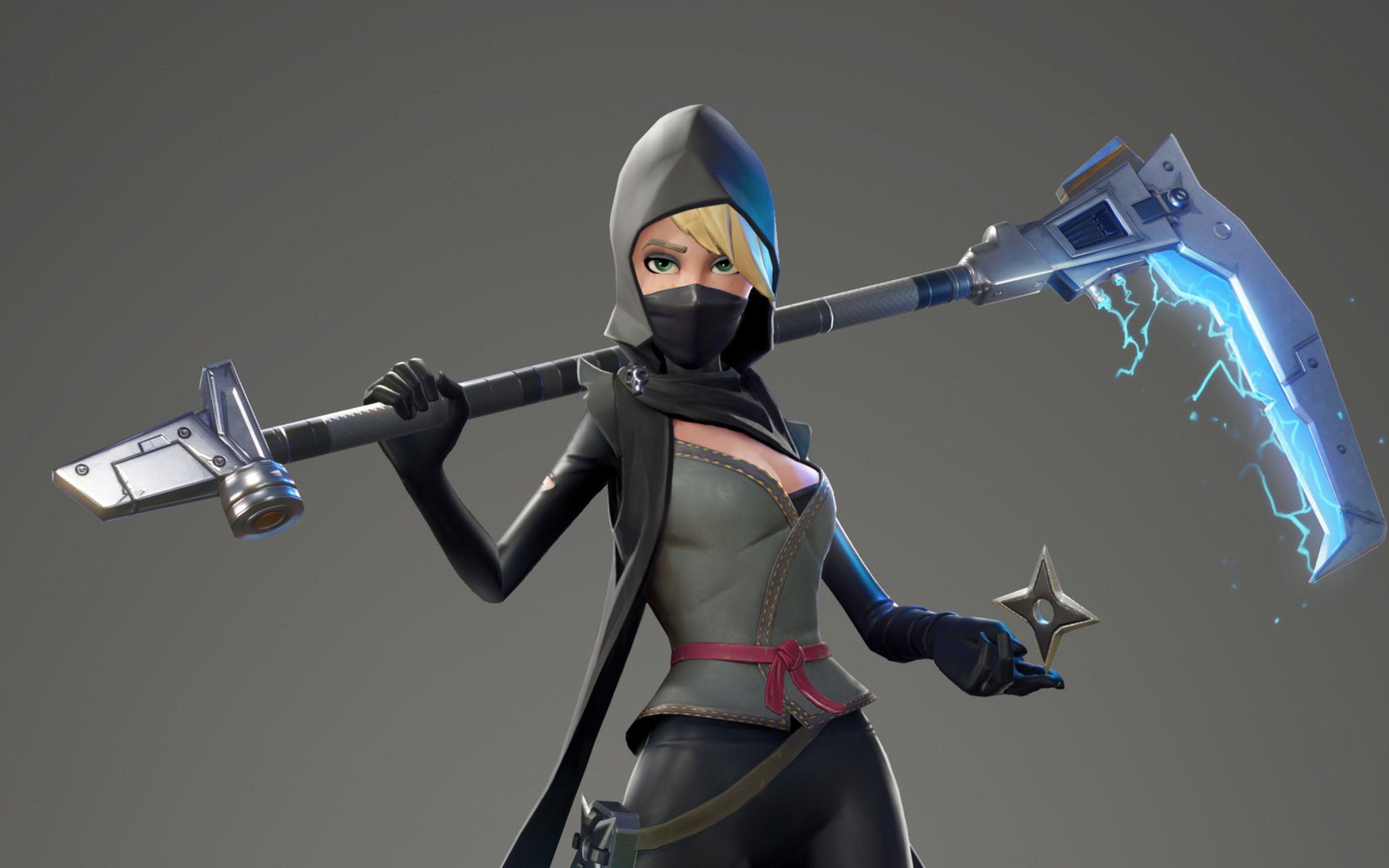 3840x2400 Fortnite Scythe Ninja Full HD Wallpaper Skin Wallpaper & Background Download