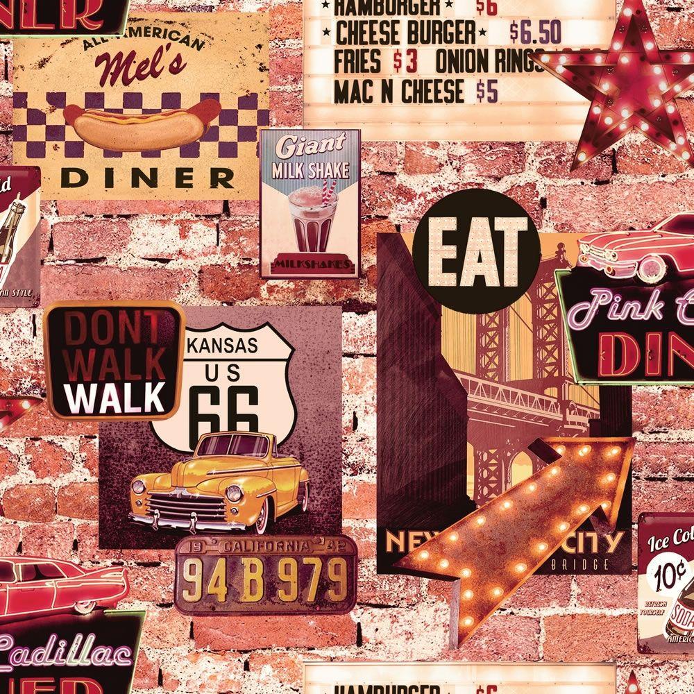 1000x1000 Download American Diner Wallpaper Gallery