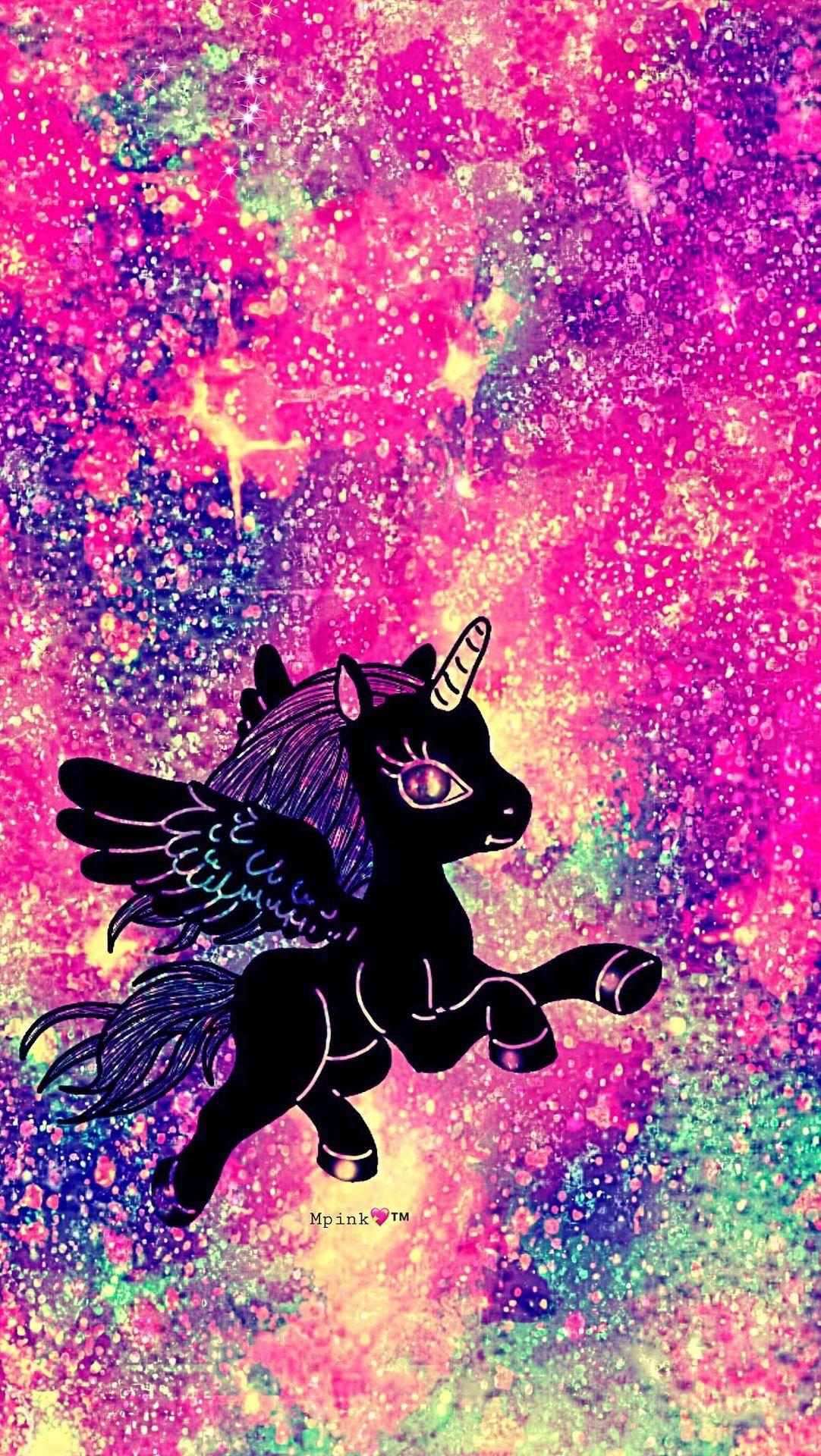 1082x1920 Rainbow Unicorn Galaxy Wallpaper Wallpaper Rainbow Unicorn