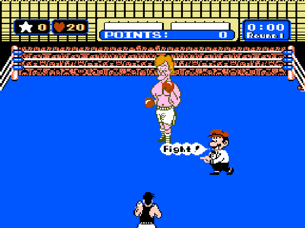 1024x768 Punch Out!! Wallpaper