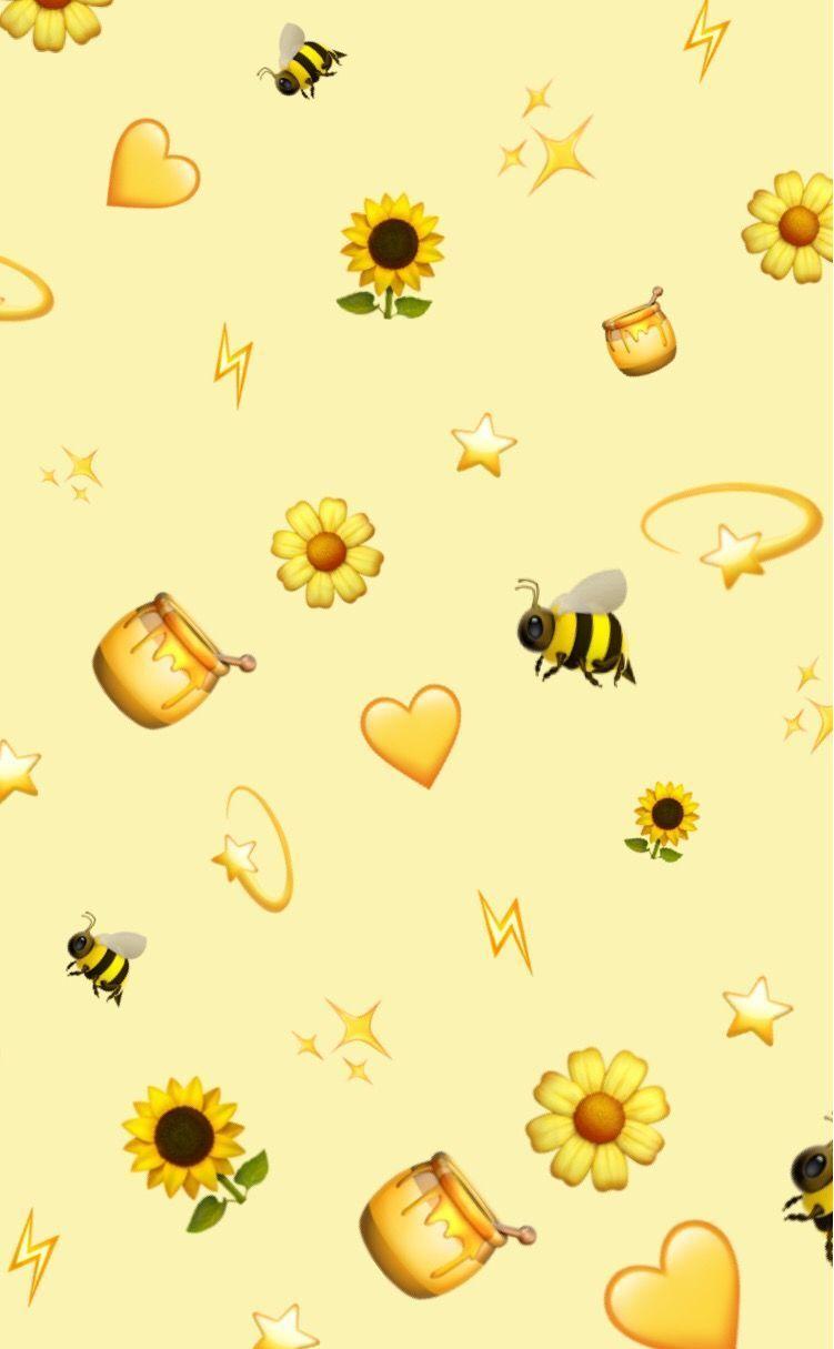 Yellow Emoji Wallpapers Top Free Yellow Emoji Backgrounds Wallpaperaccess