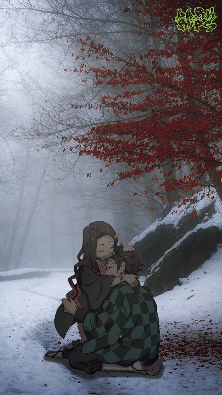 720x1280 Demon Slayer forest wallpaper