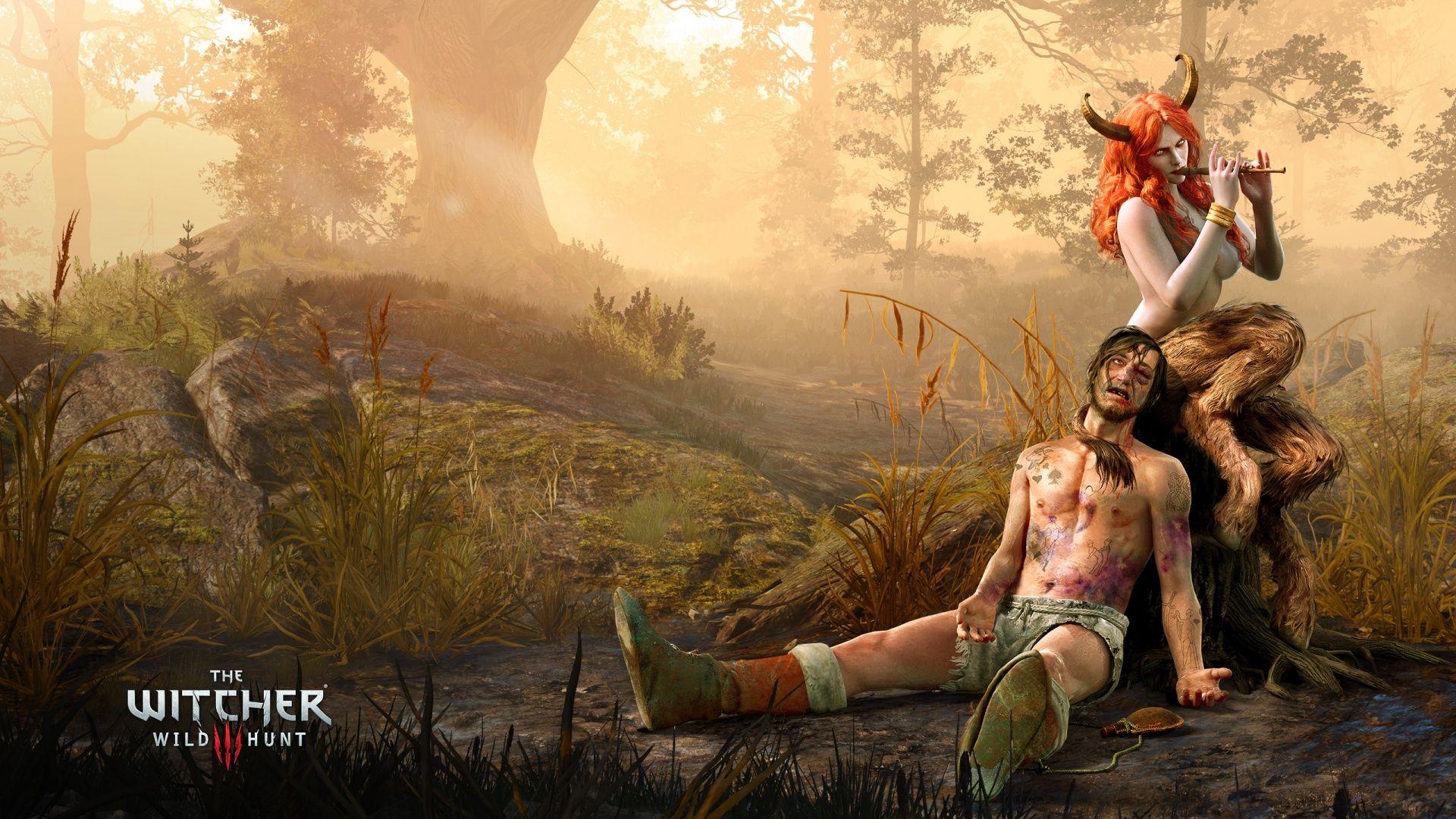 1920x1080 Download 1920x1080 HD Wallpaper the witcher 3: wild hunt poster demon swank forest, Desktop Background HD