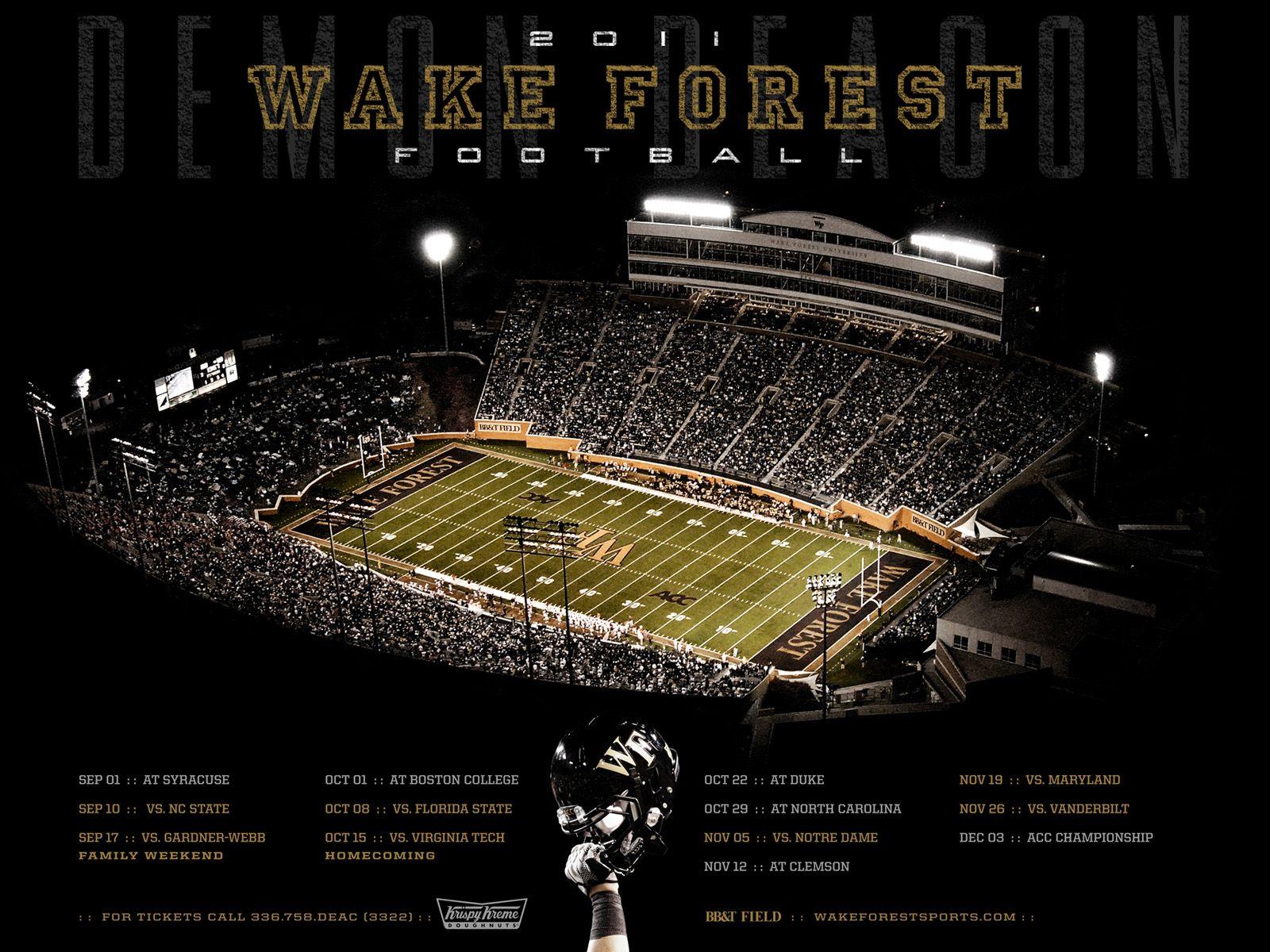 1600x1200 Wake Forest Desktop Wallpaper