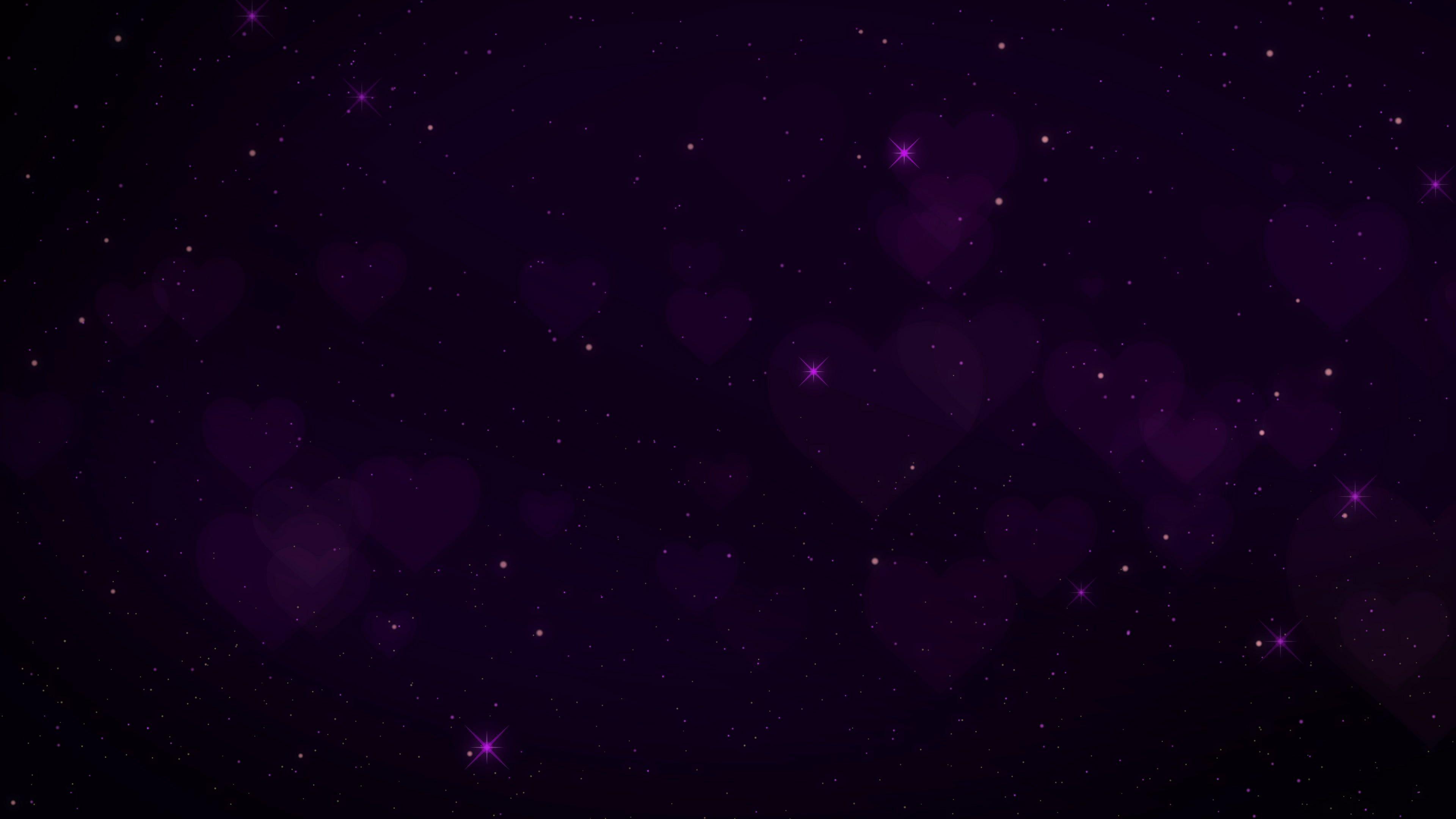 3840x2160 Purple Galaxy Wallpaper