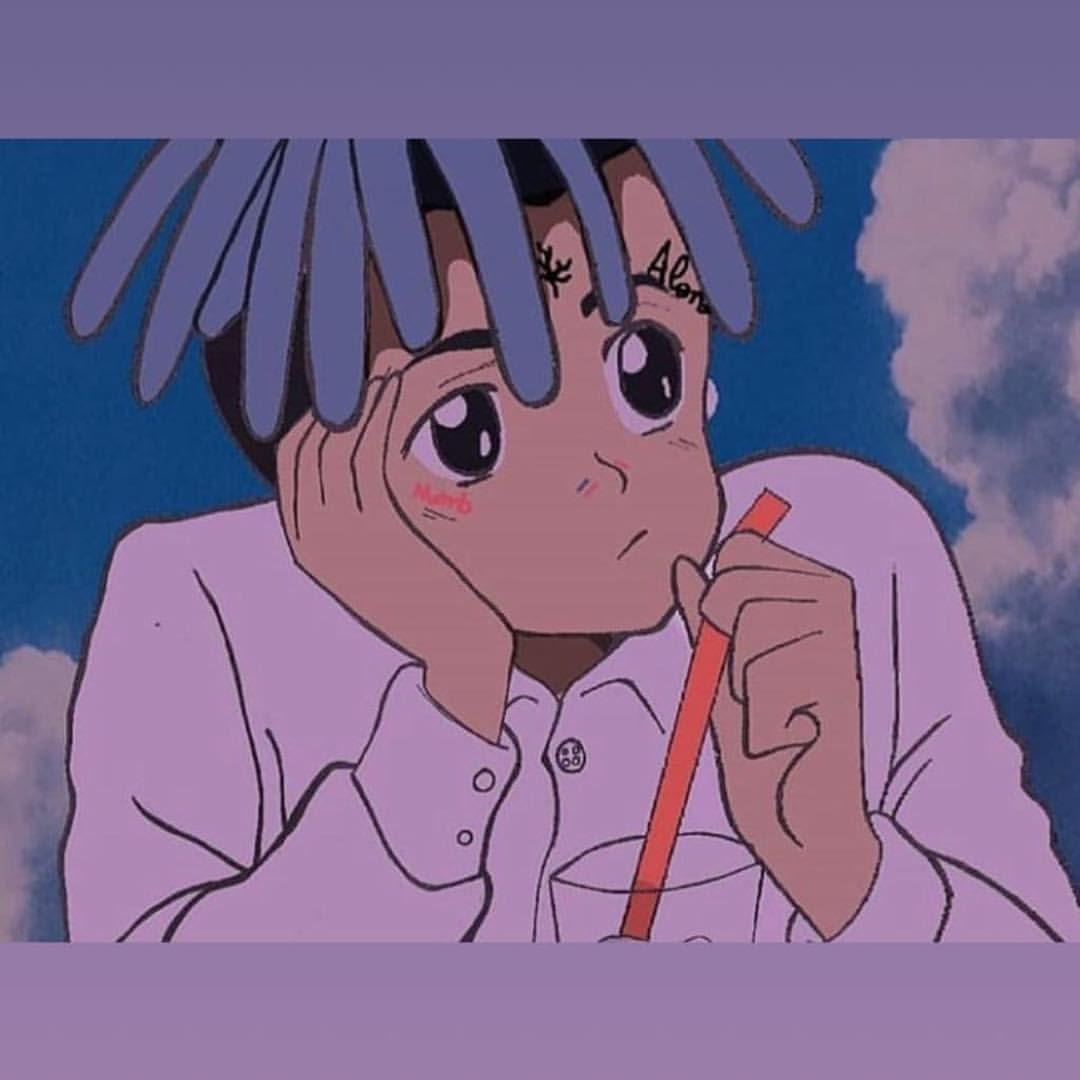 1080x1080 XXXTentacion Anime Manga Wallpaper