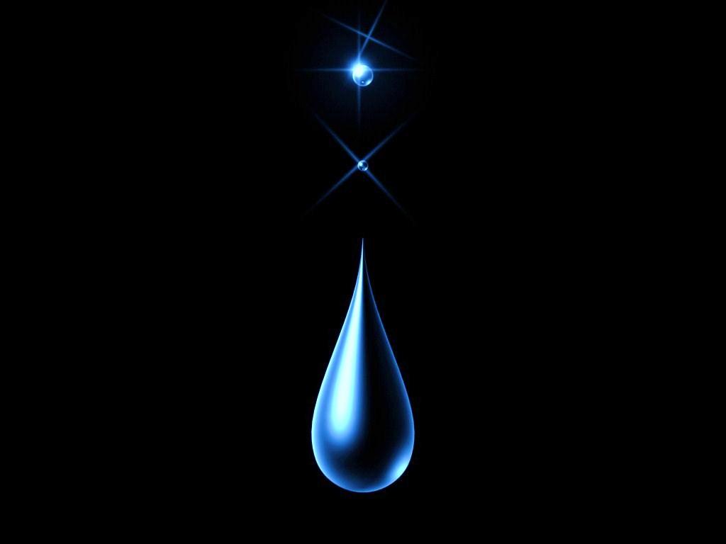 1024x768 Teardrop Wallpaper