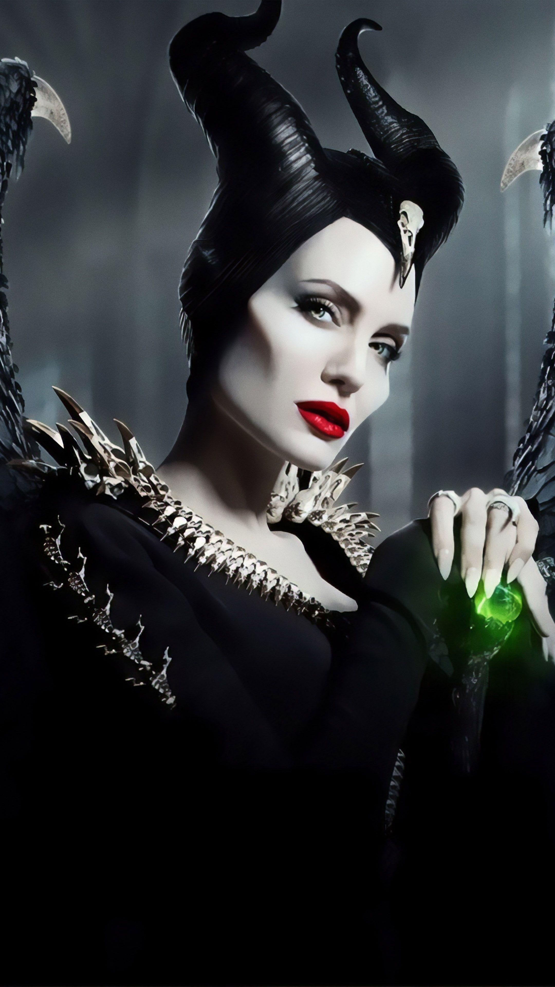 Wallpaper 4k Angelina Jolie In Maleficent Movie Wallpaper