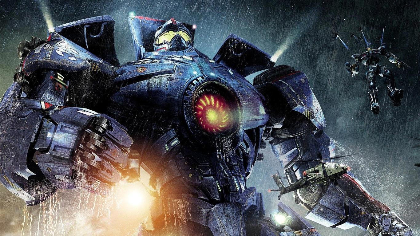 1366x768 Pacific Rim 2013 Movie HD Desktop Wallpaper