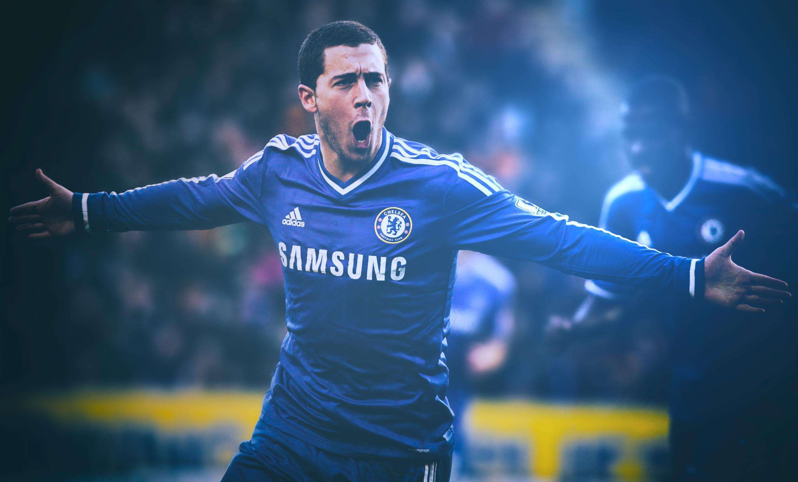 2544x1536 Eden Hazard Wallpaper