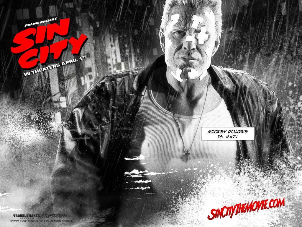 1024x768 Marv Sin City Wallpaper