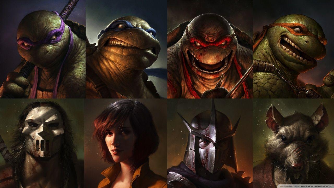 1280x720 Teenage Mutant Ninja Turtles 2012 Art ❤ 4K HD Desktop Wallpaper