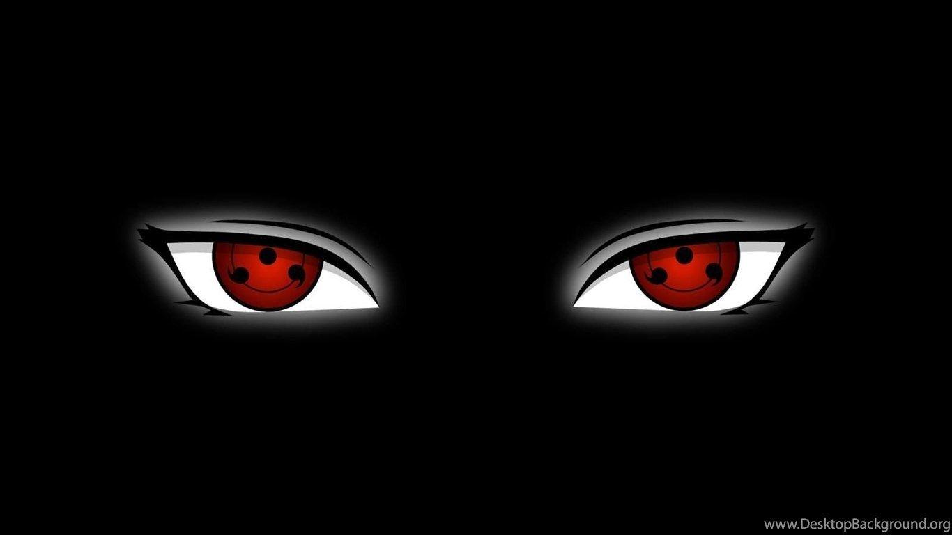 1366x768 Sharingan Eyes Sasuke S Eyes Uchiha Symbol Wallpaper Uchiha Desktop Background