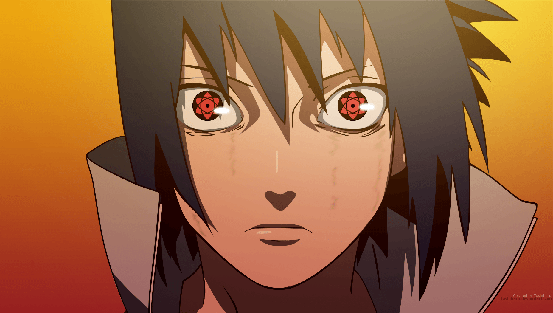 1856x1050 Sasuke Uchiha Sharingan