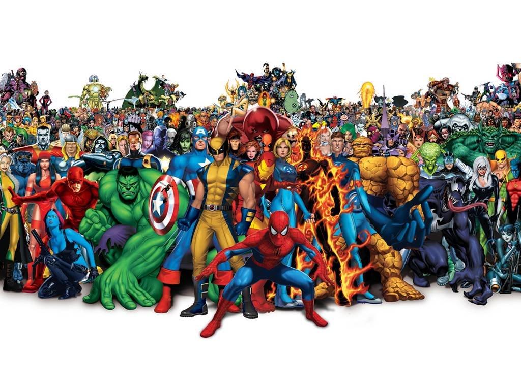 1024x768 Marvel wallpaper HD for desktop background