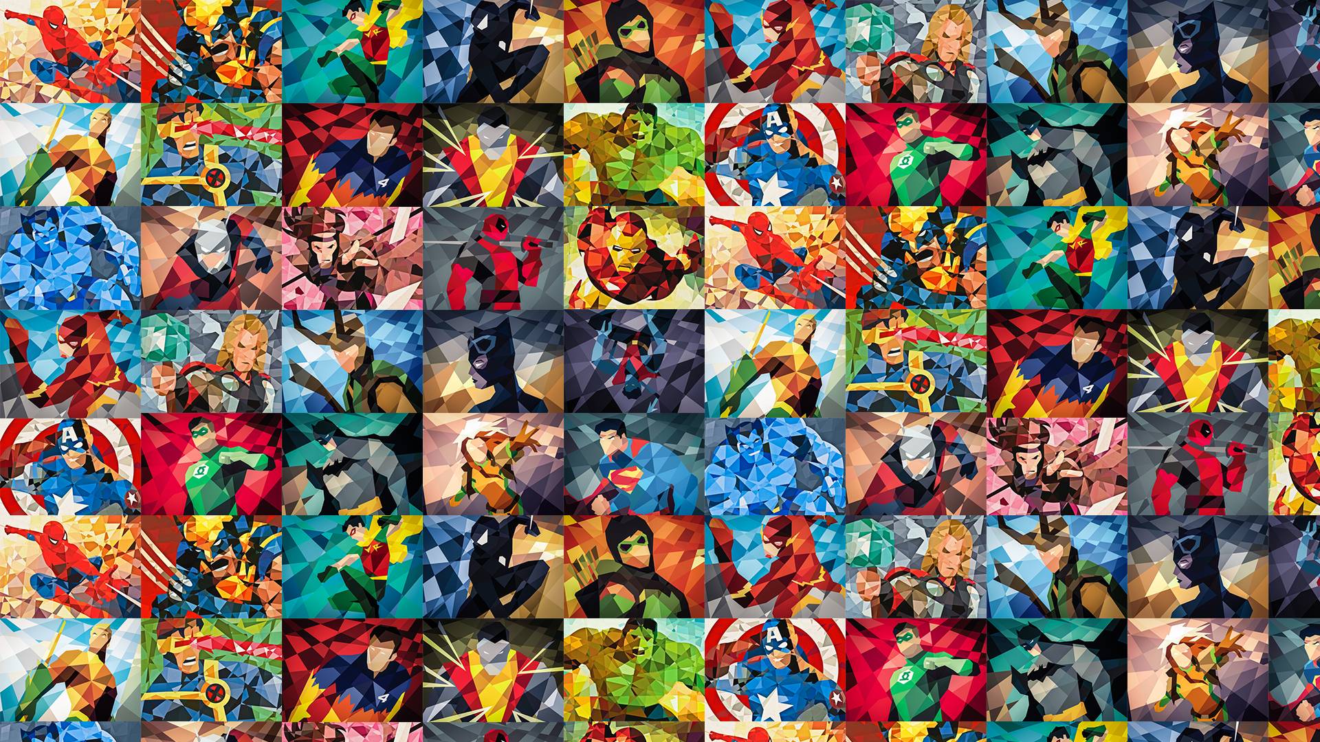 1920x1080 Marvel Wallpaper Collage