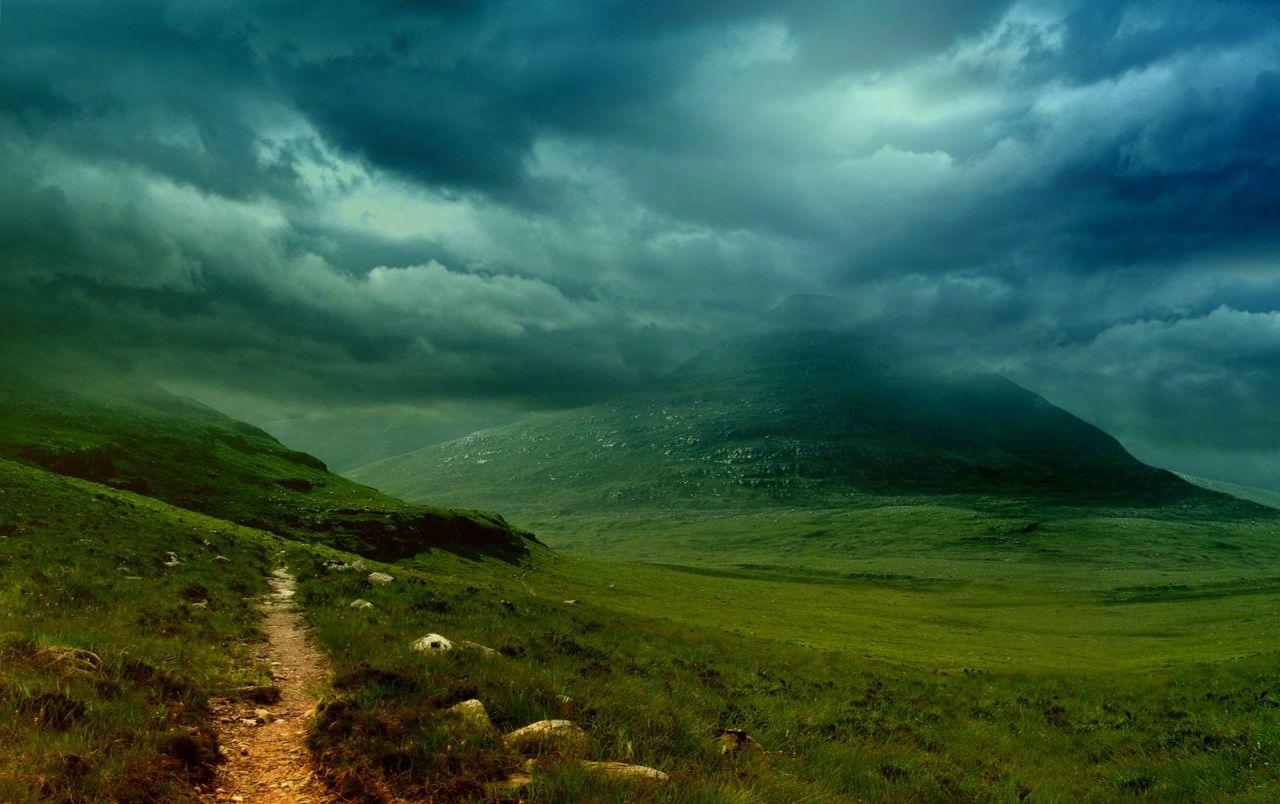 1280x804 Dark blue clouds wallpaper. Dark blue clouds