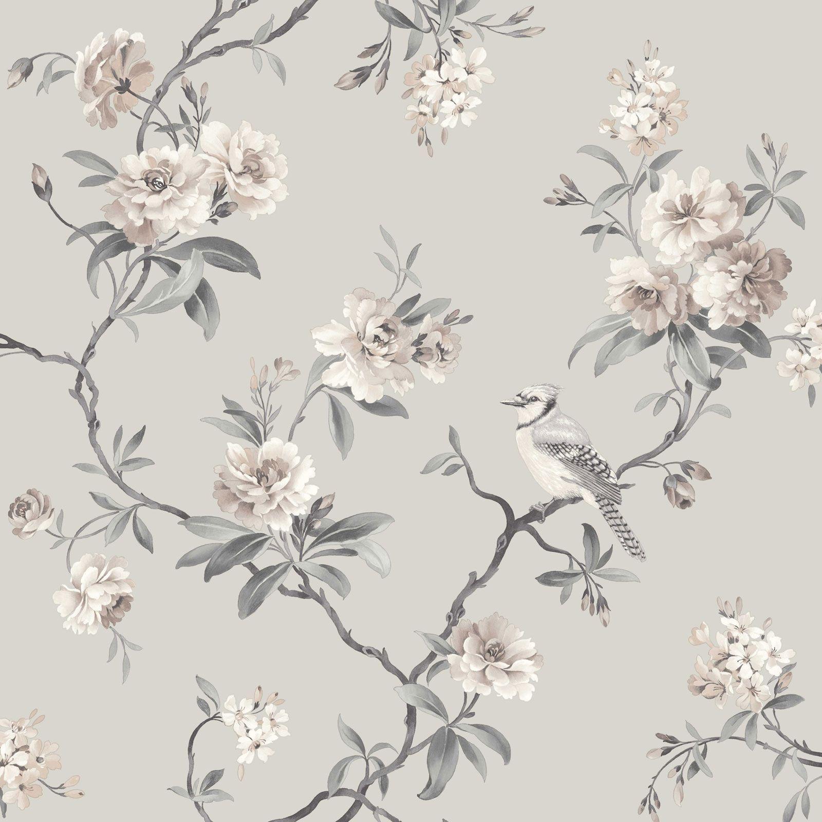 Gray Floral Wallpapers Top Free Gray Floral Backgrounds Wallpaperaccess