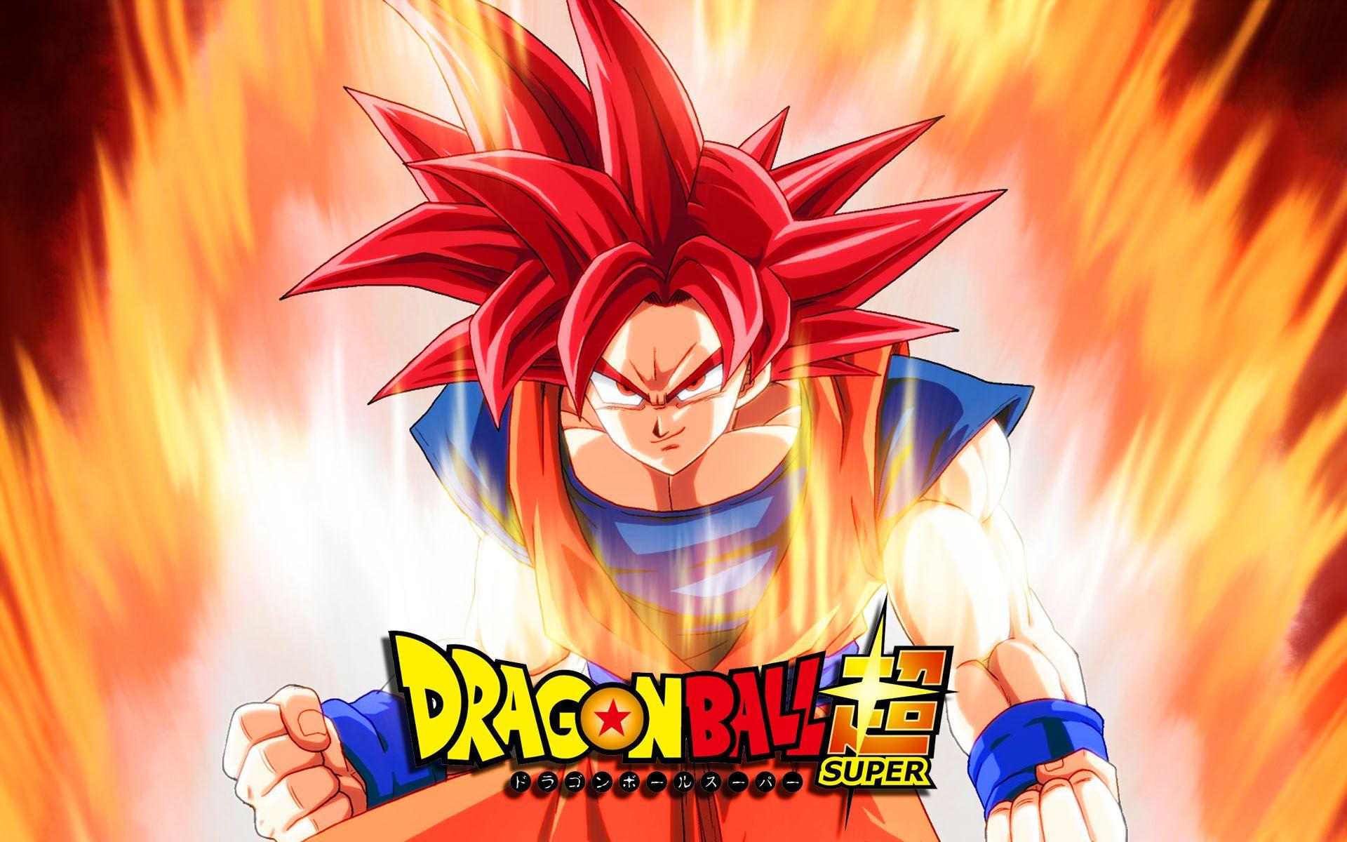 1920x1200 Title Goku Ssj God Anime Dragon Ball Super Ball Z Super HD Wallpaper