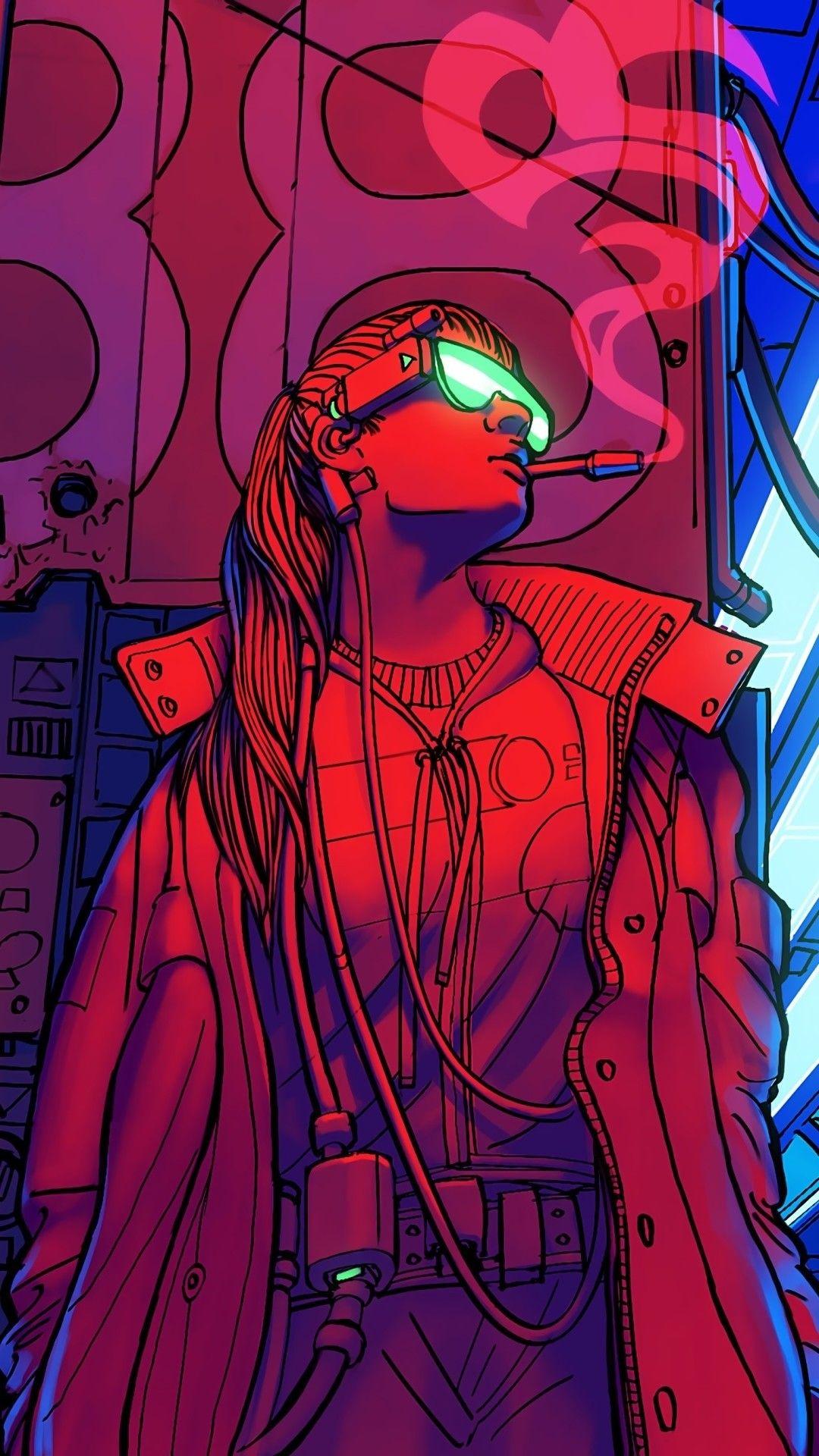 1080x1920 Cyberpunk iPhone Wallpaper