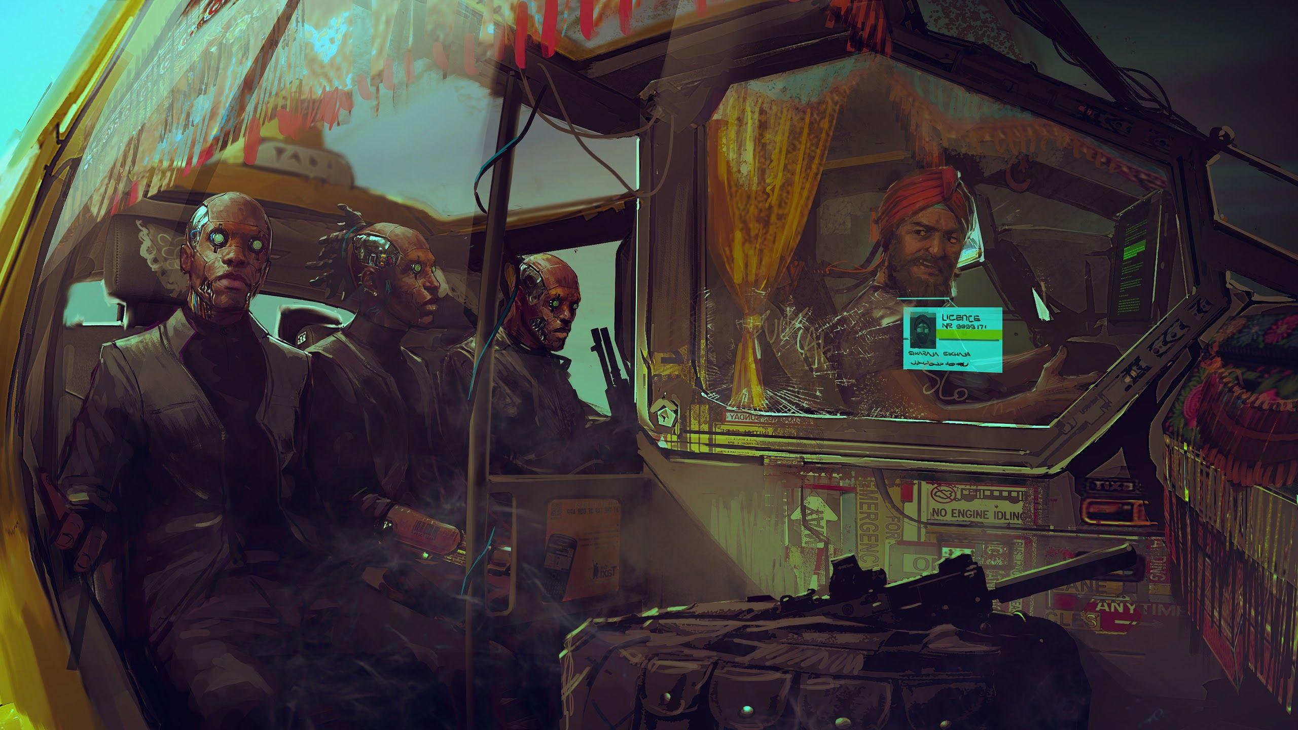 2560x1440 Cyberpunk 2077 Art 4K Wallpaper