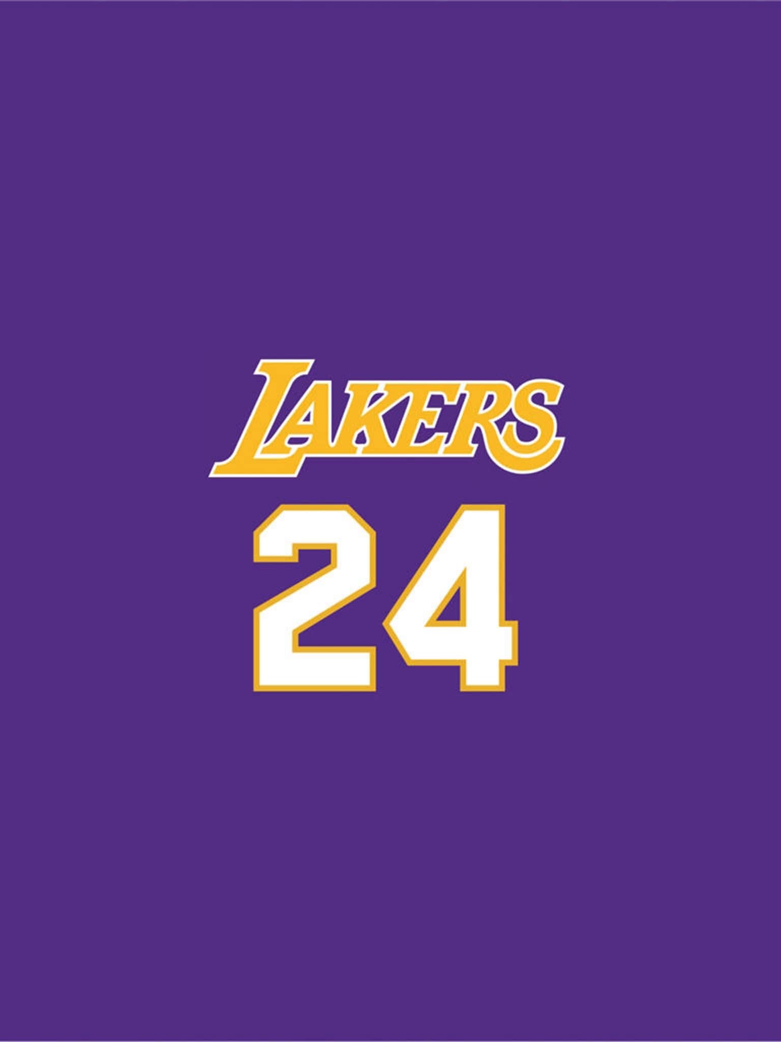 1536x2048 Lakers 24 Wallpaper Free HD Wallpaper