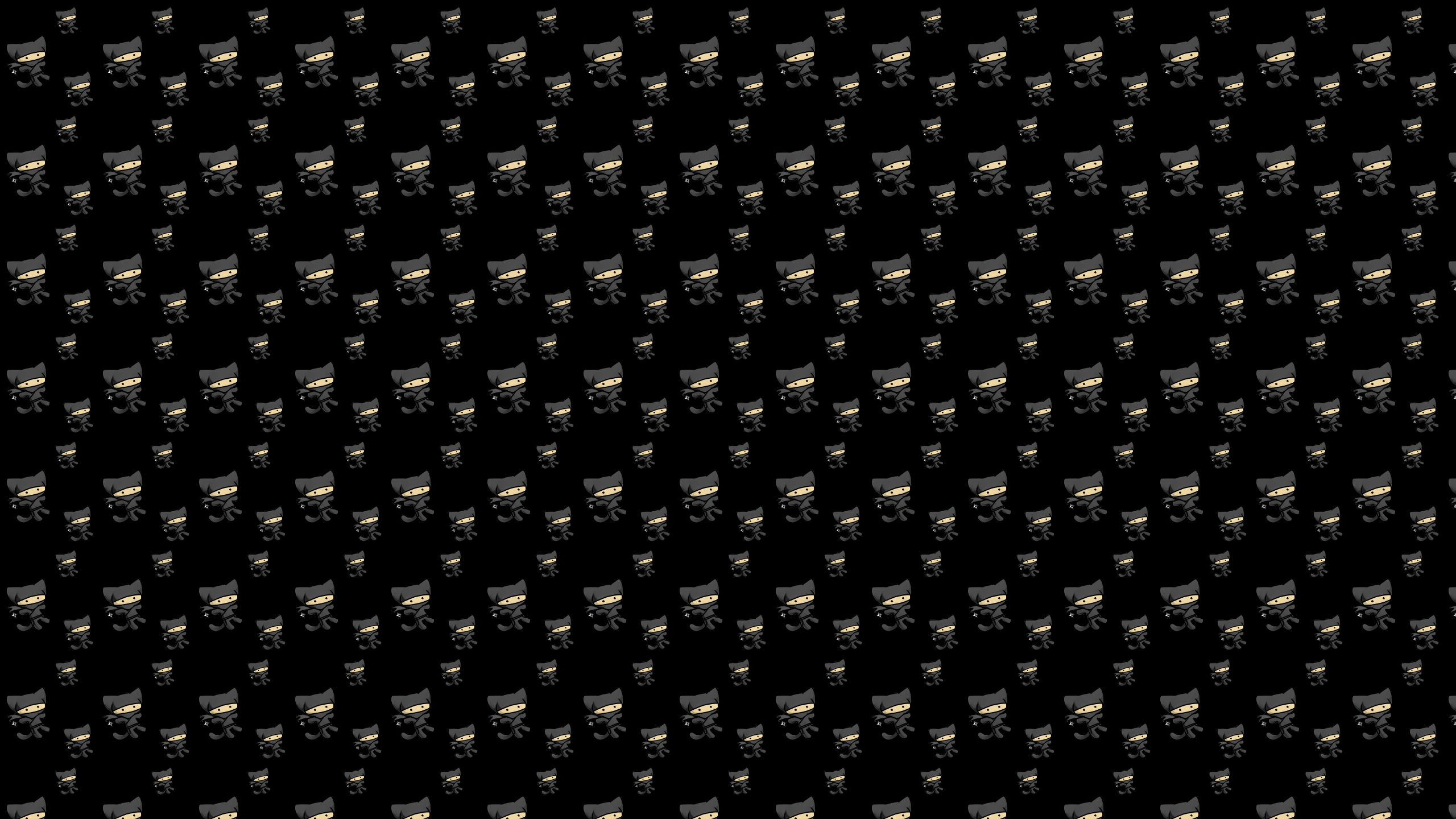 2560x1440 Cute Ninja Desktop Wallpaper