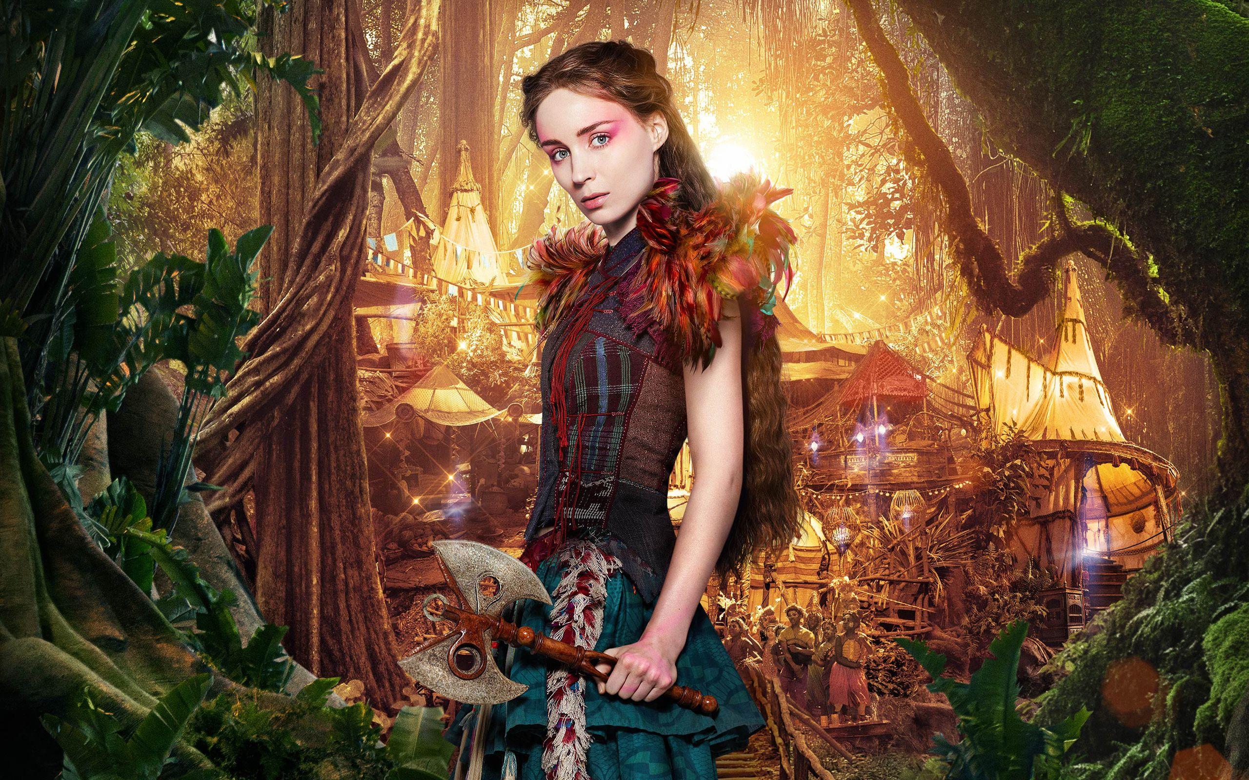 2560x1600 Rooney Mara Tiger Lily Pan Wallpaper