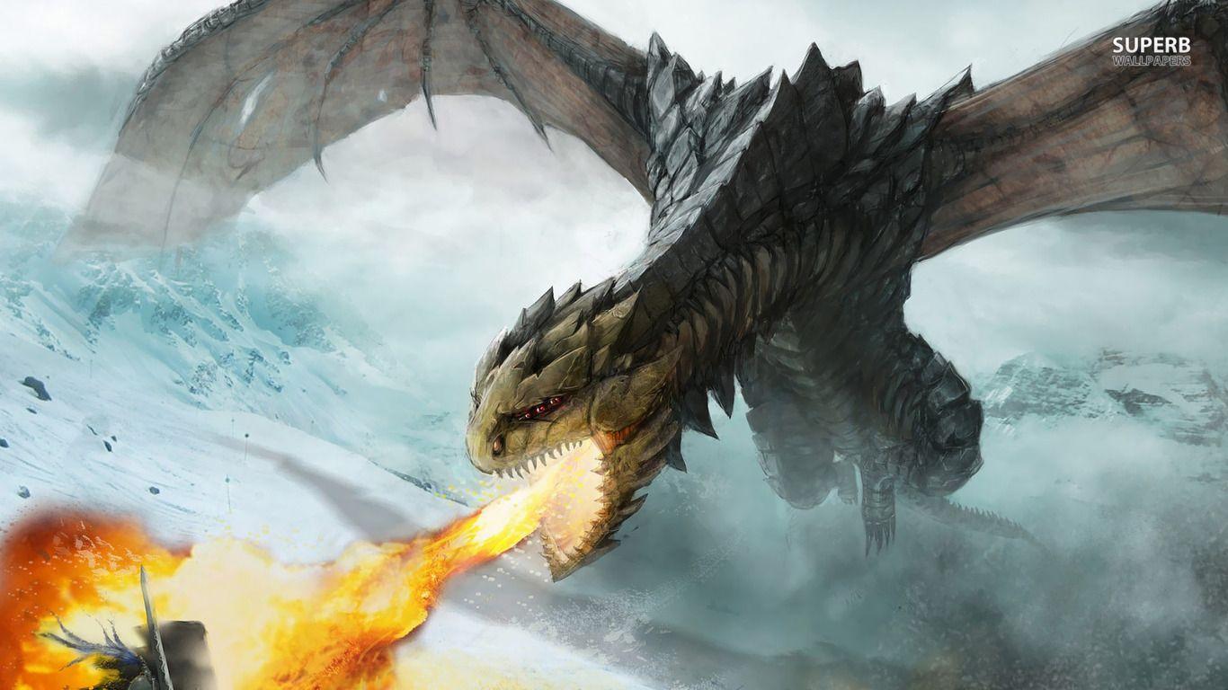 1366x768 dragons breathing fire. Fire breathing dragon wallpaper. Fire breathing dragon, Dragon image, Dragon