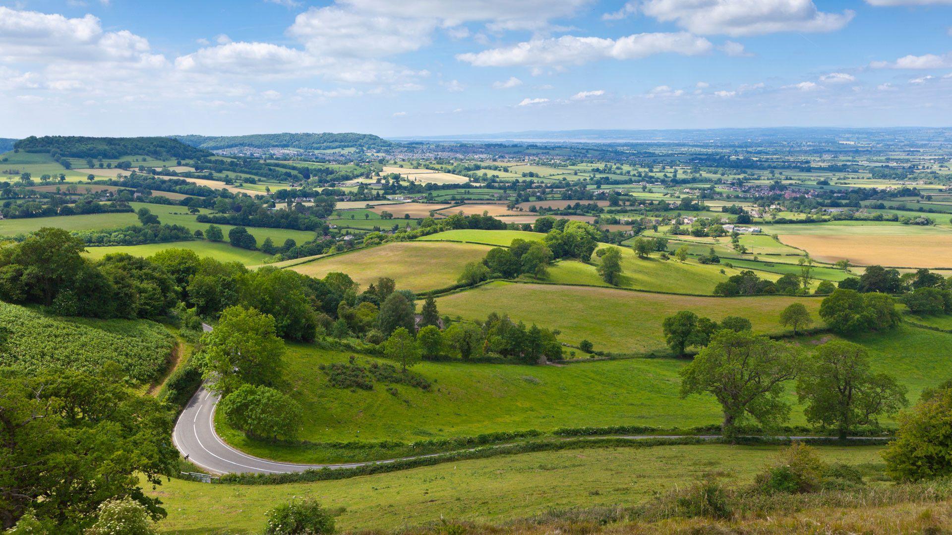 1920x1080 English Countryside Wallpaper