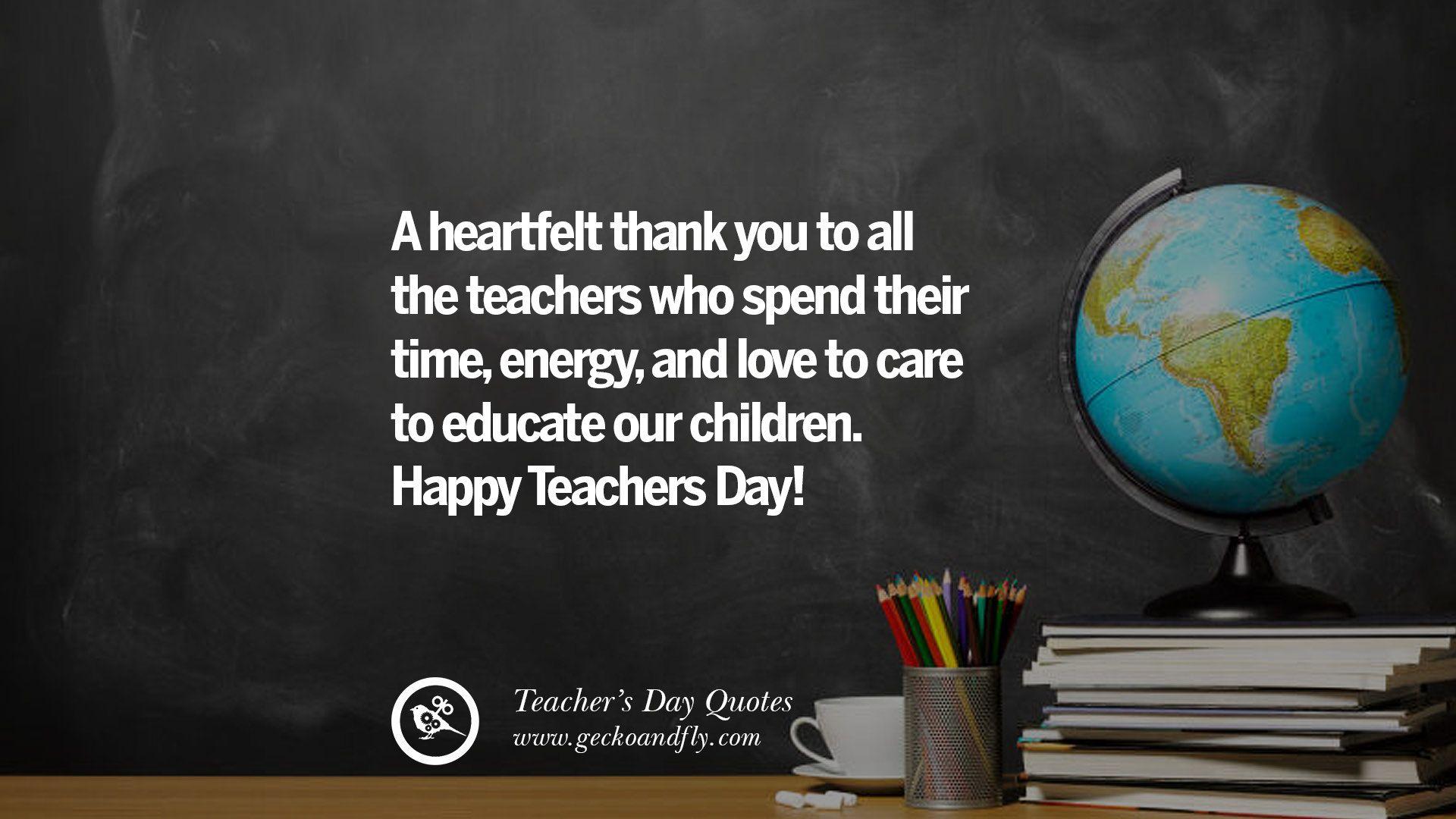 1920x1080 Thank You Quotes To Teachers From Students