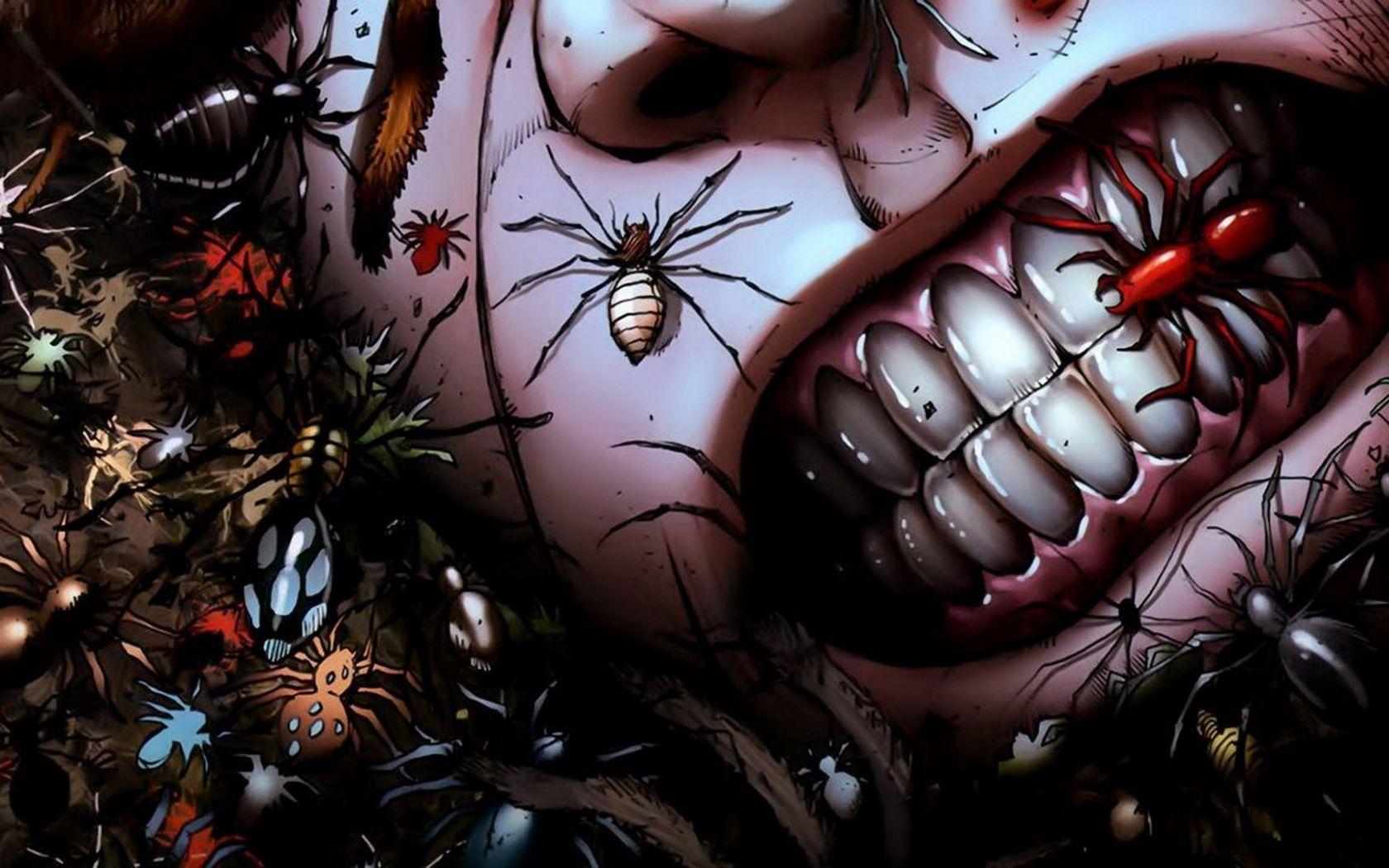 1680x1050 Free download dark horror insects spider grimace gross spooky creepy scary wallpaper [1920x1080] for your Desktop, Mobile & Tablet. Explore Scary Spider Wallpaper. Desktop Halloween Scary Wallpaper, HD Spider