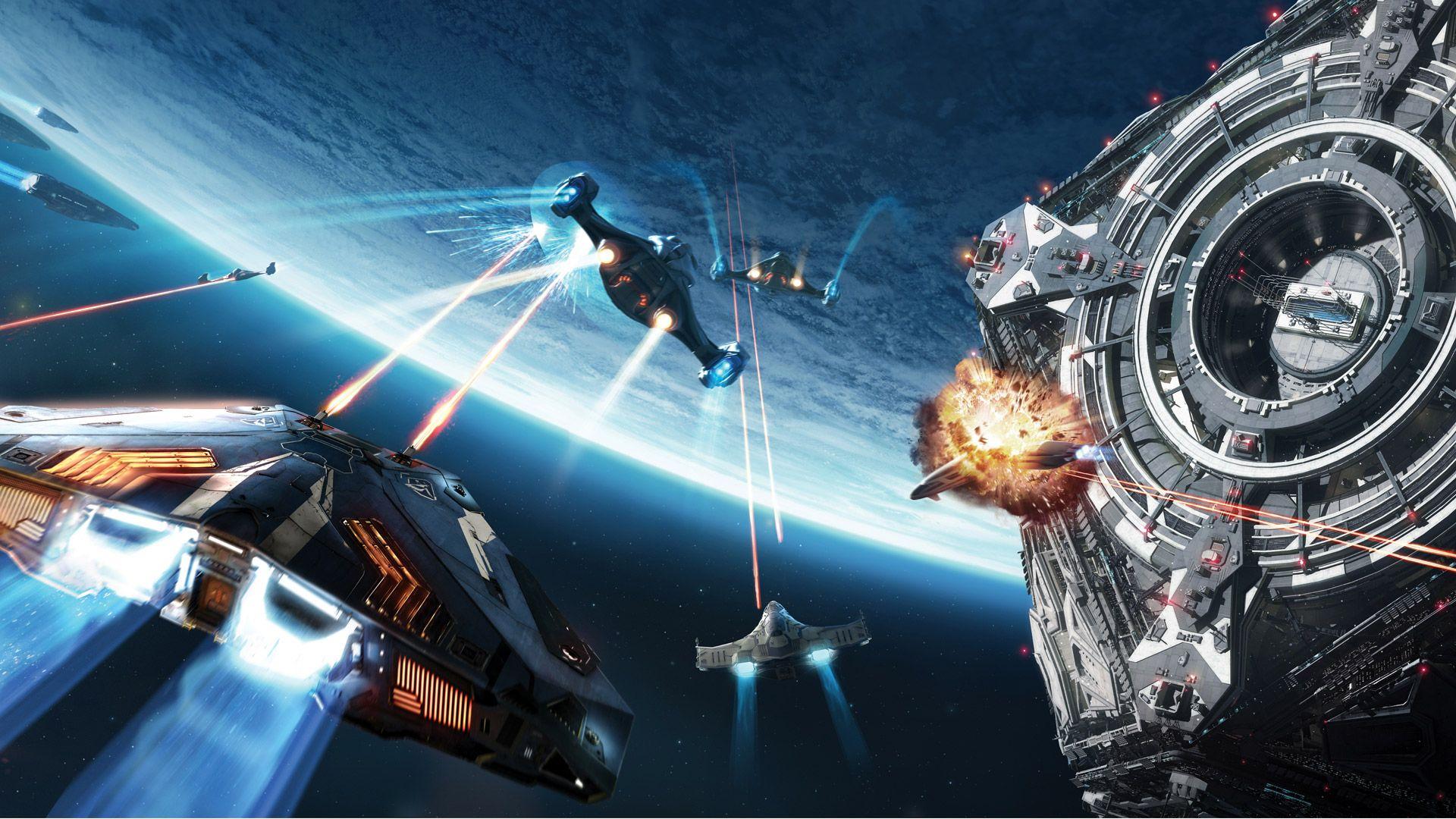 1920x1080 Free Elite: Dangerous Wallpaper in 1920x1080
